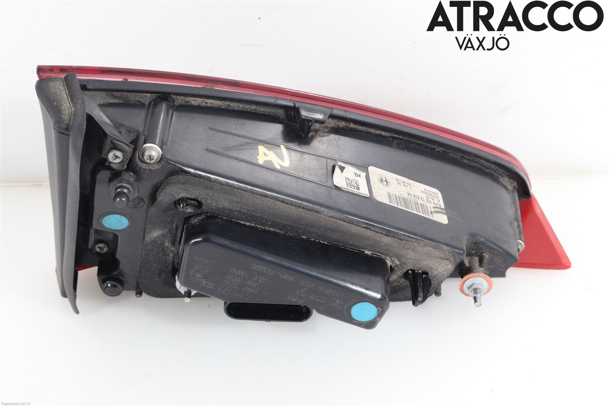 Alfa GIULIA Bakljus Lucka Hö