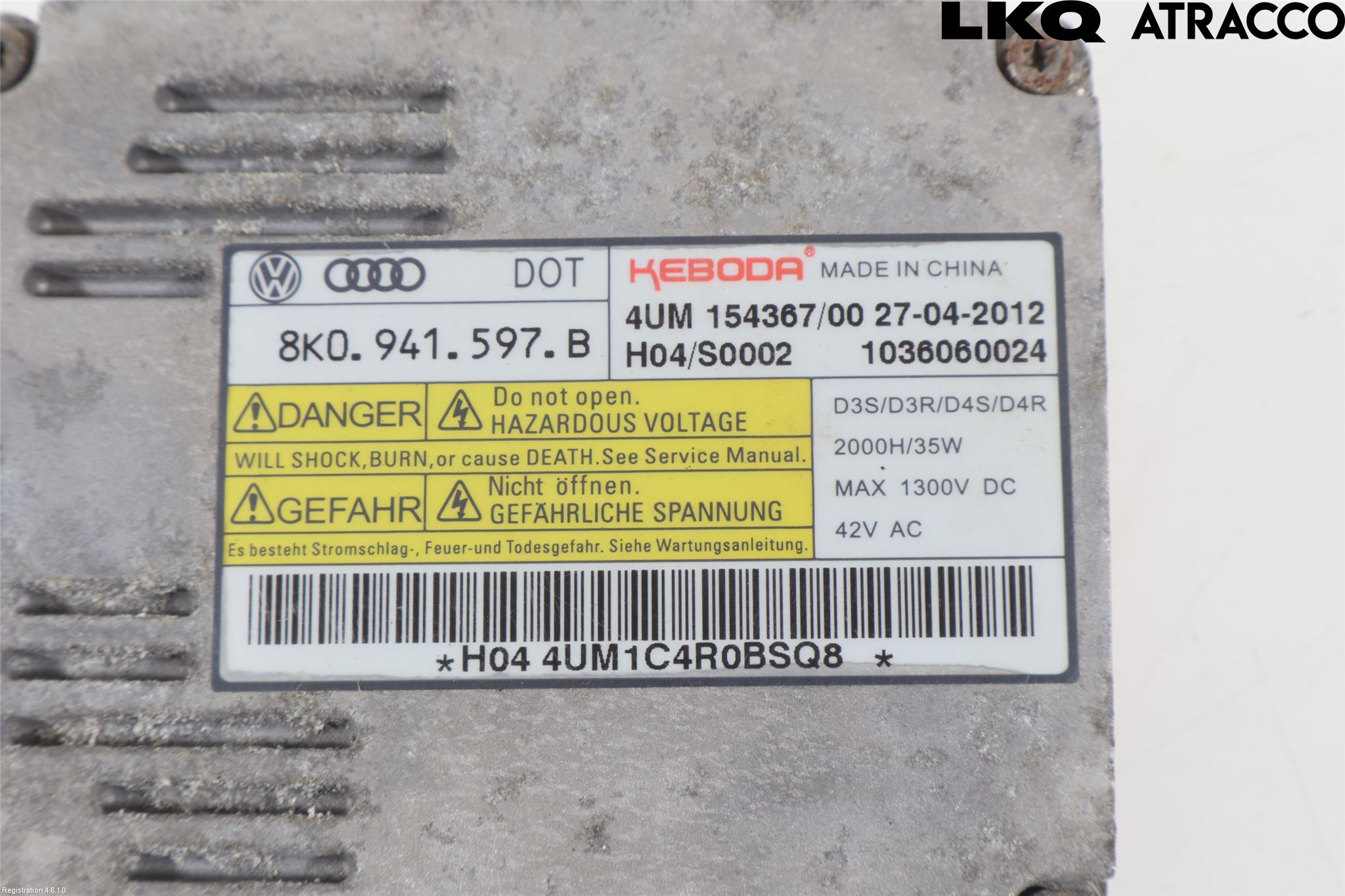 Volkswagen VW PASSAT 11-14 Styrenhet Strålkastare