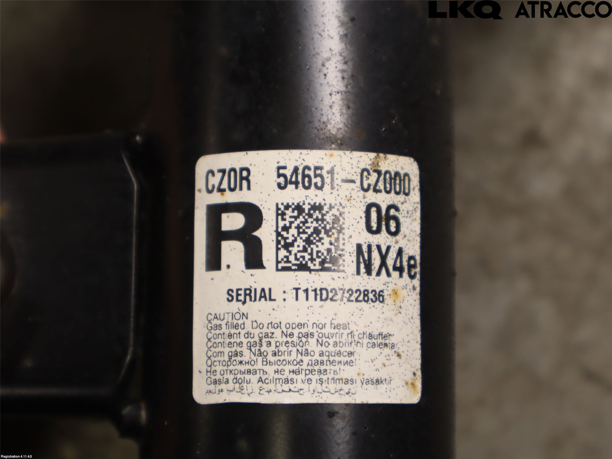 Hyundai TUCSON 05- Fjäderben Fram Höger