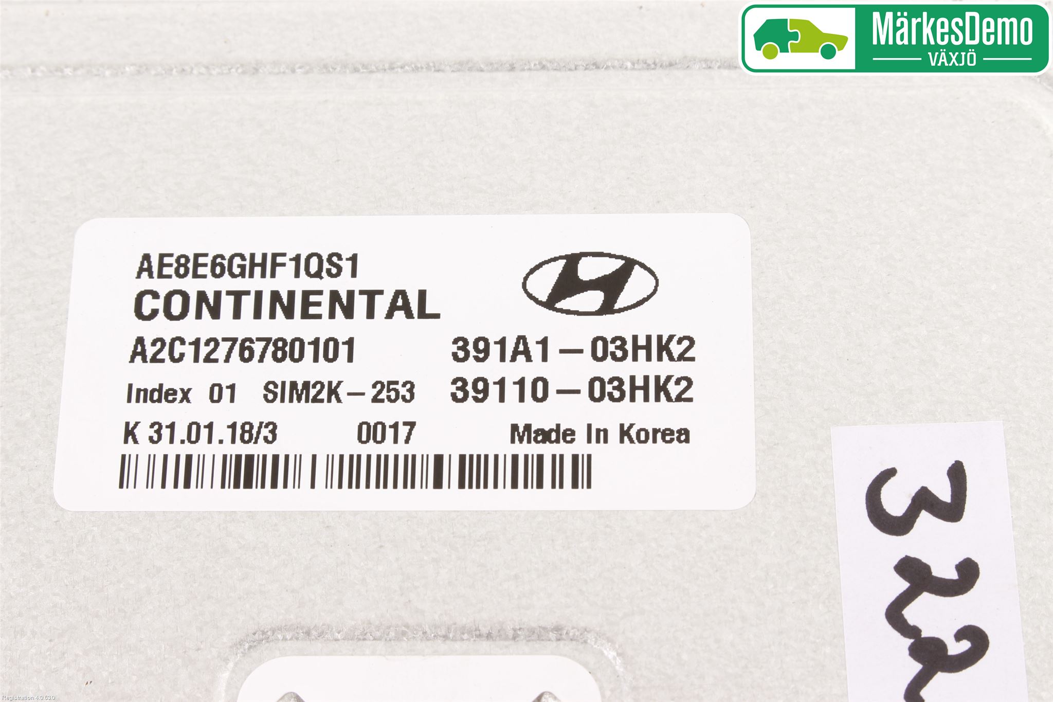 Hyundai IONIQ AE 17-22 Styrenhet Insprut Bensin