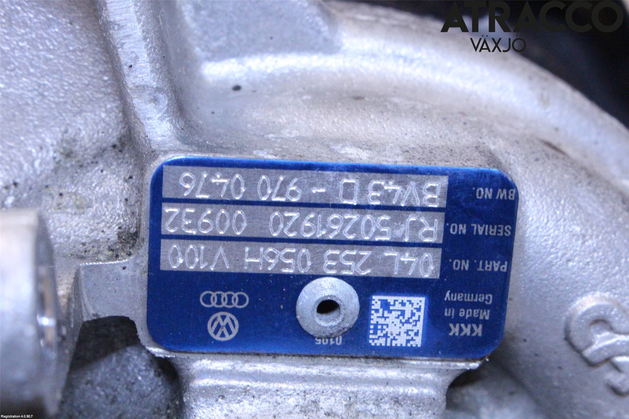 Audi A4/S4 B9 16-19 Turboaggregat