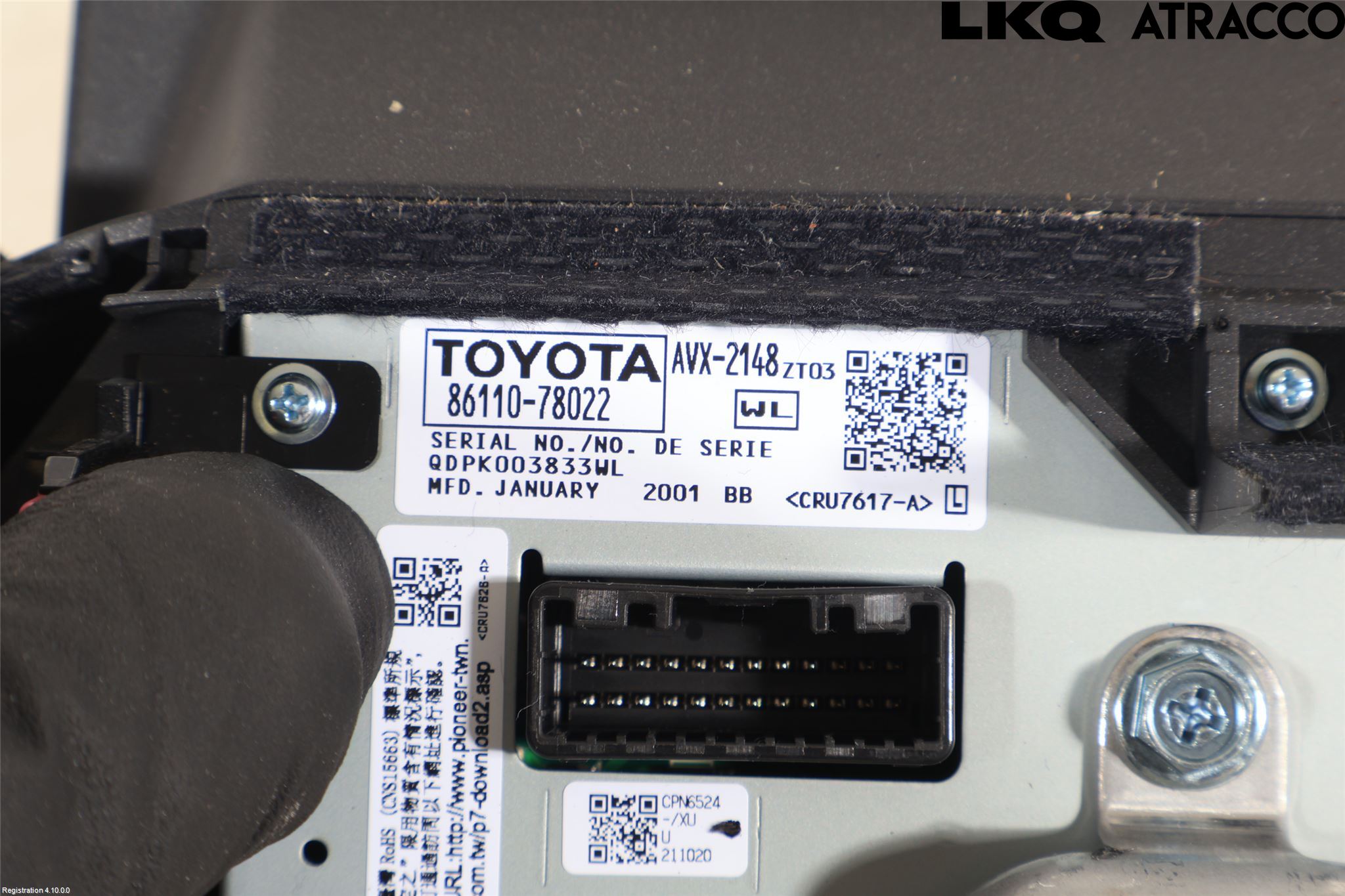 Lexus NX 300h 15-21 Multifunktionsdisplay