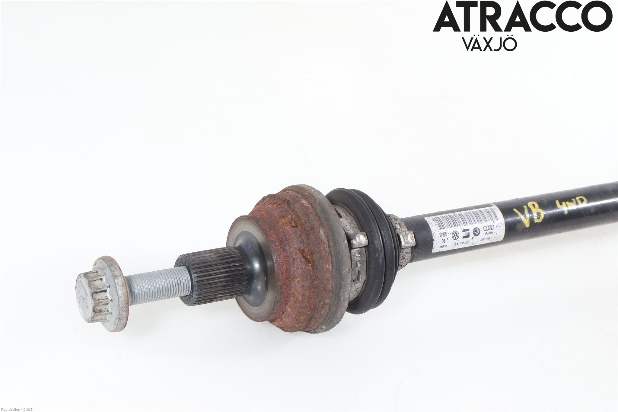 Volkswagen VW TIGUAN 16-24 Drivaxel Bak Vänster