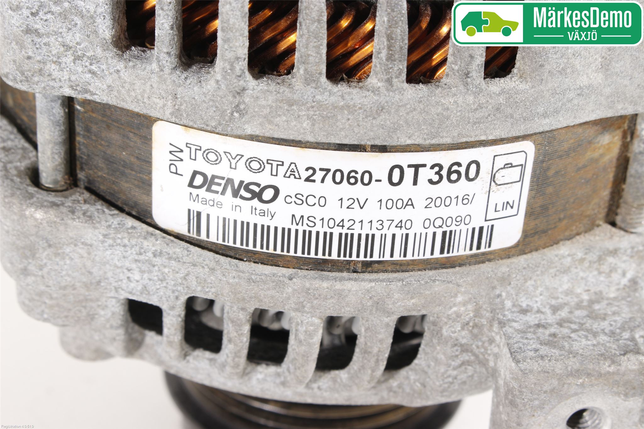 Toyota VERSO 09-18 Generator