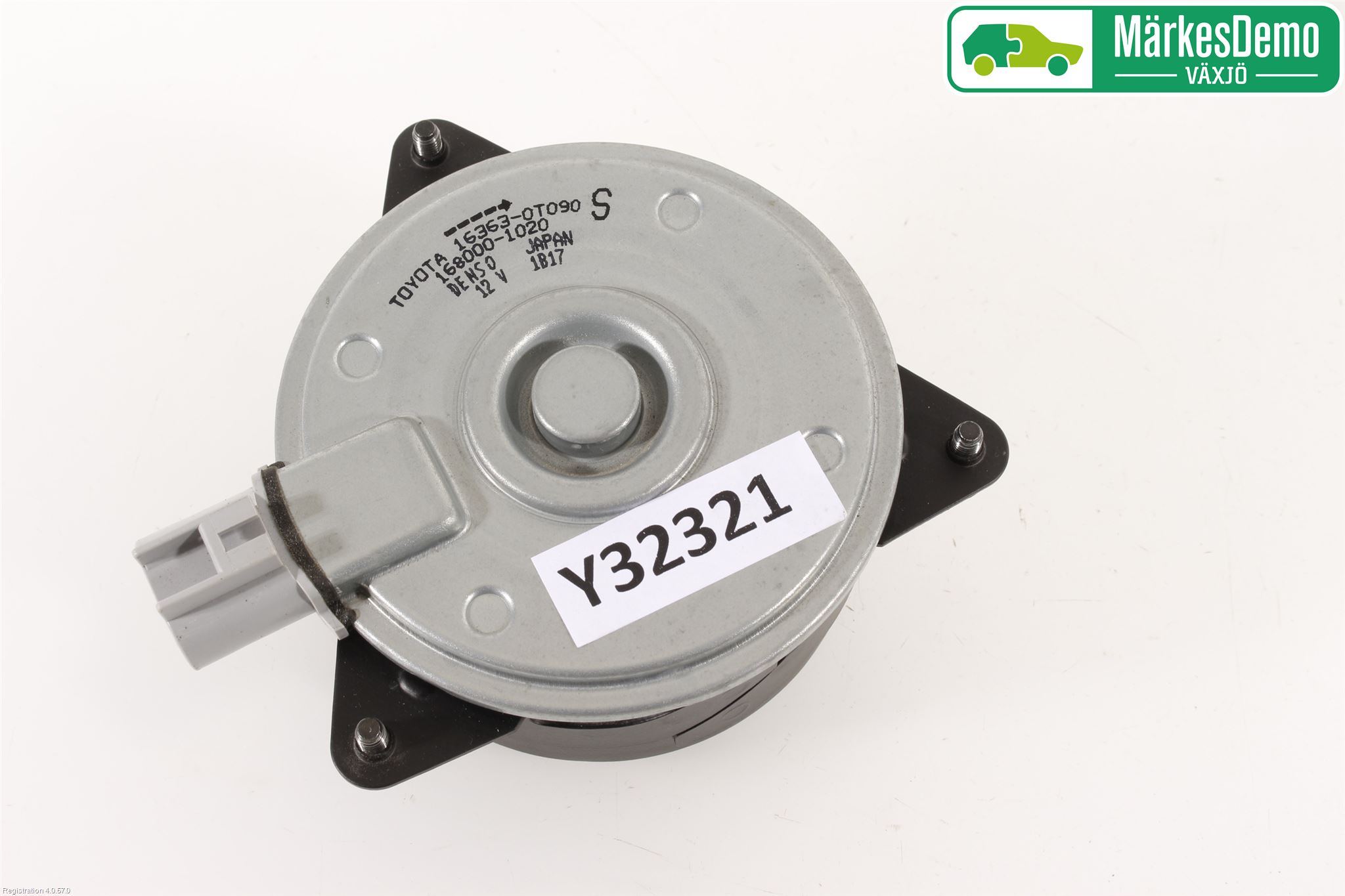 Toyota AURIS 13-19 Kylfläkt El