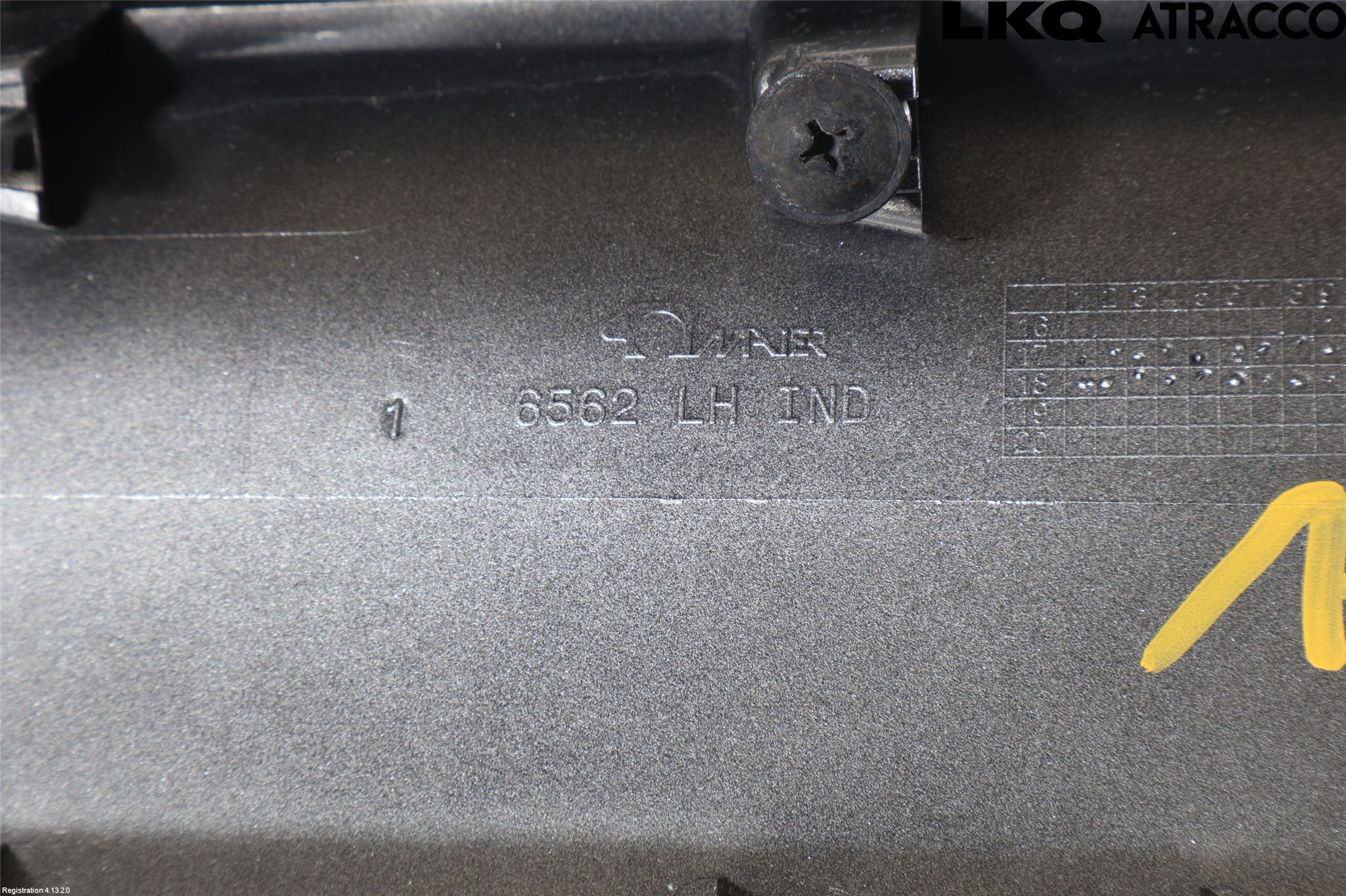 Nissan QASHQAI 17-21 Stötfångardel Bak Vä