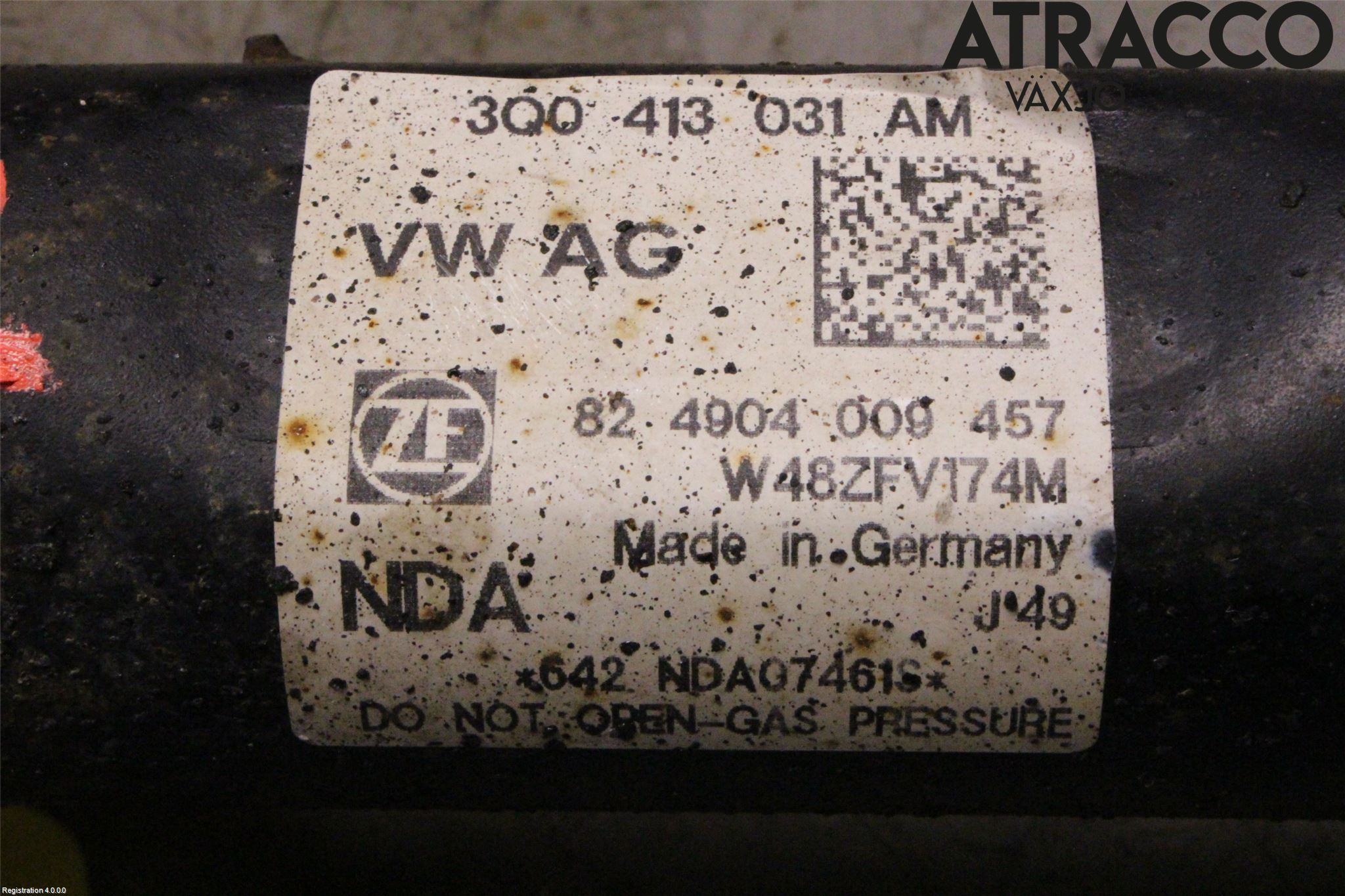 Volkswagen VW PASSAT 15-19 Fjäderben Fram Höger
