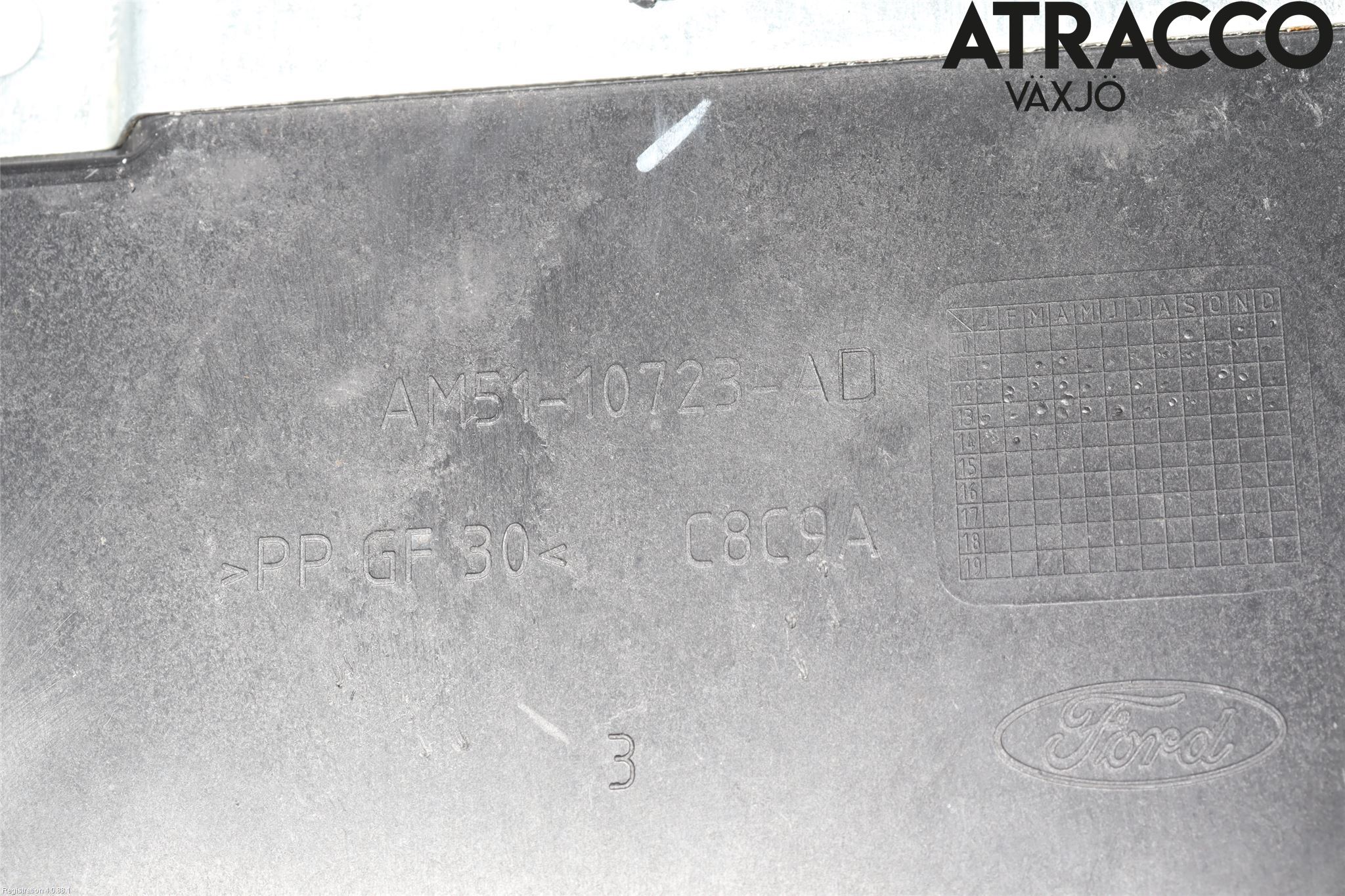 Ford KUGA 13-16 Batterilåda-Fäste-Hållare