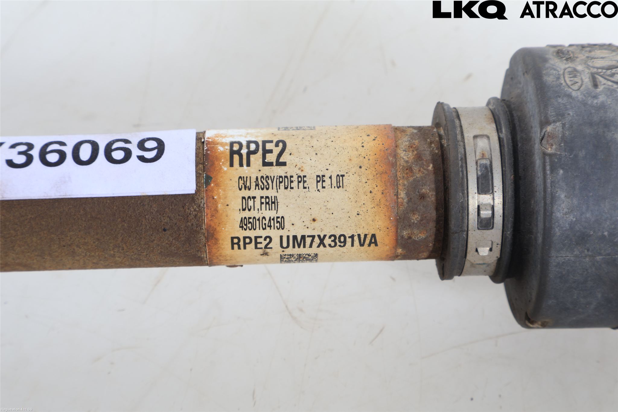 Hyundai i30 PD 17- Drivaxel Fram Höger