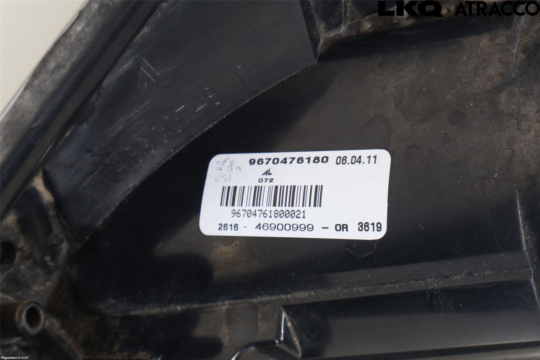 Peugeot 508 11-18 Dimljus-Varselljus Fram