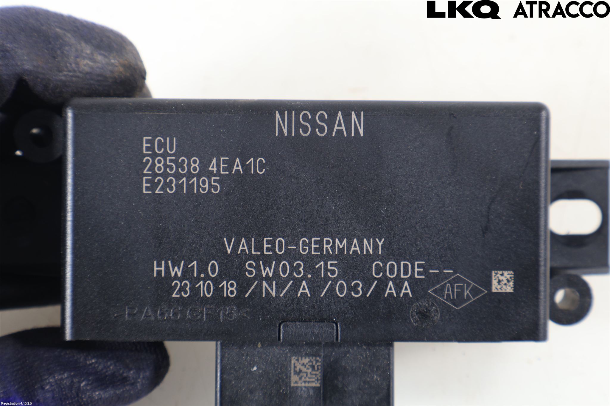 Nissan QASHQAI 17-21 Styrenhet Parkeringshjälp