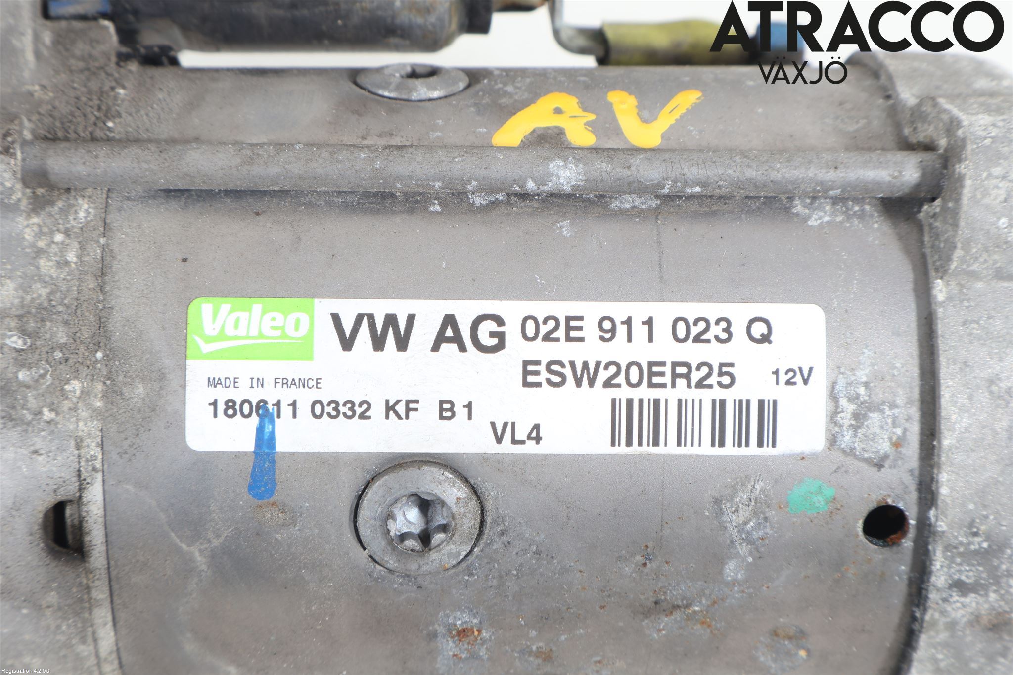 Seat ALHAMBRA 11- Startmotor Diesel