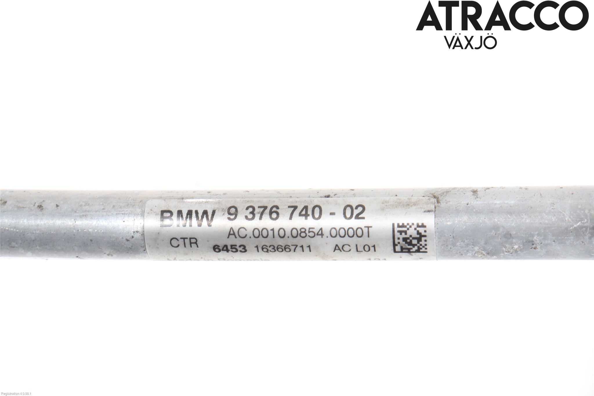 BMW 5 F10/F11/F18 09-17 Ac Slang-Rör