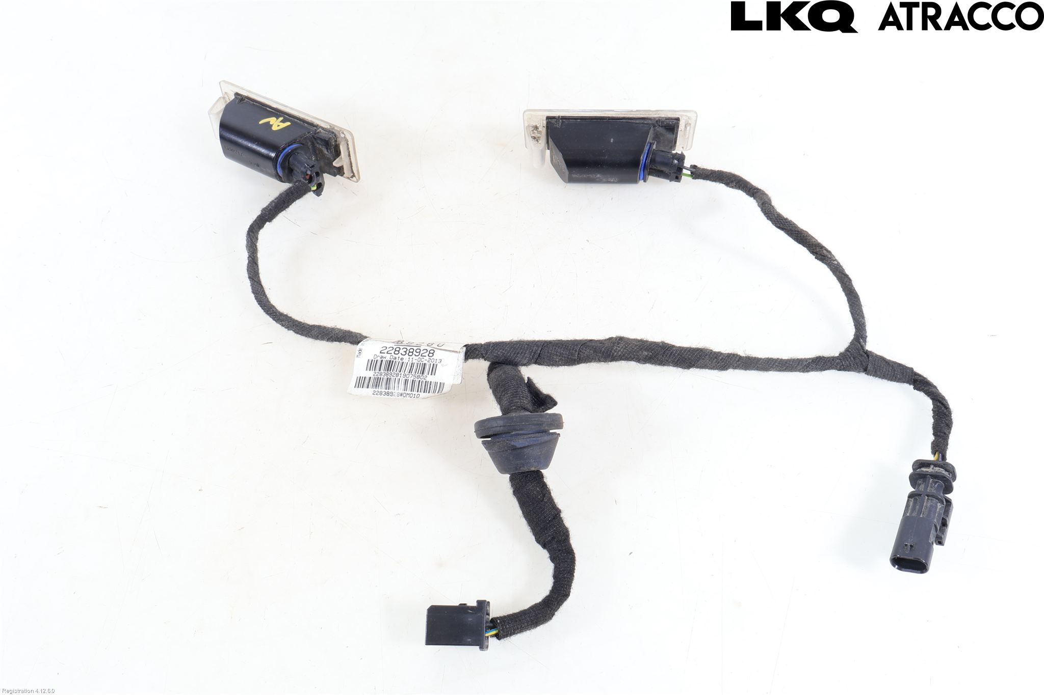 Opel INSIGNIA 09-16 Skylt Belysning