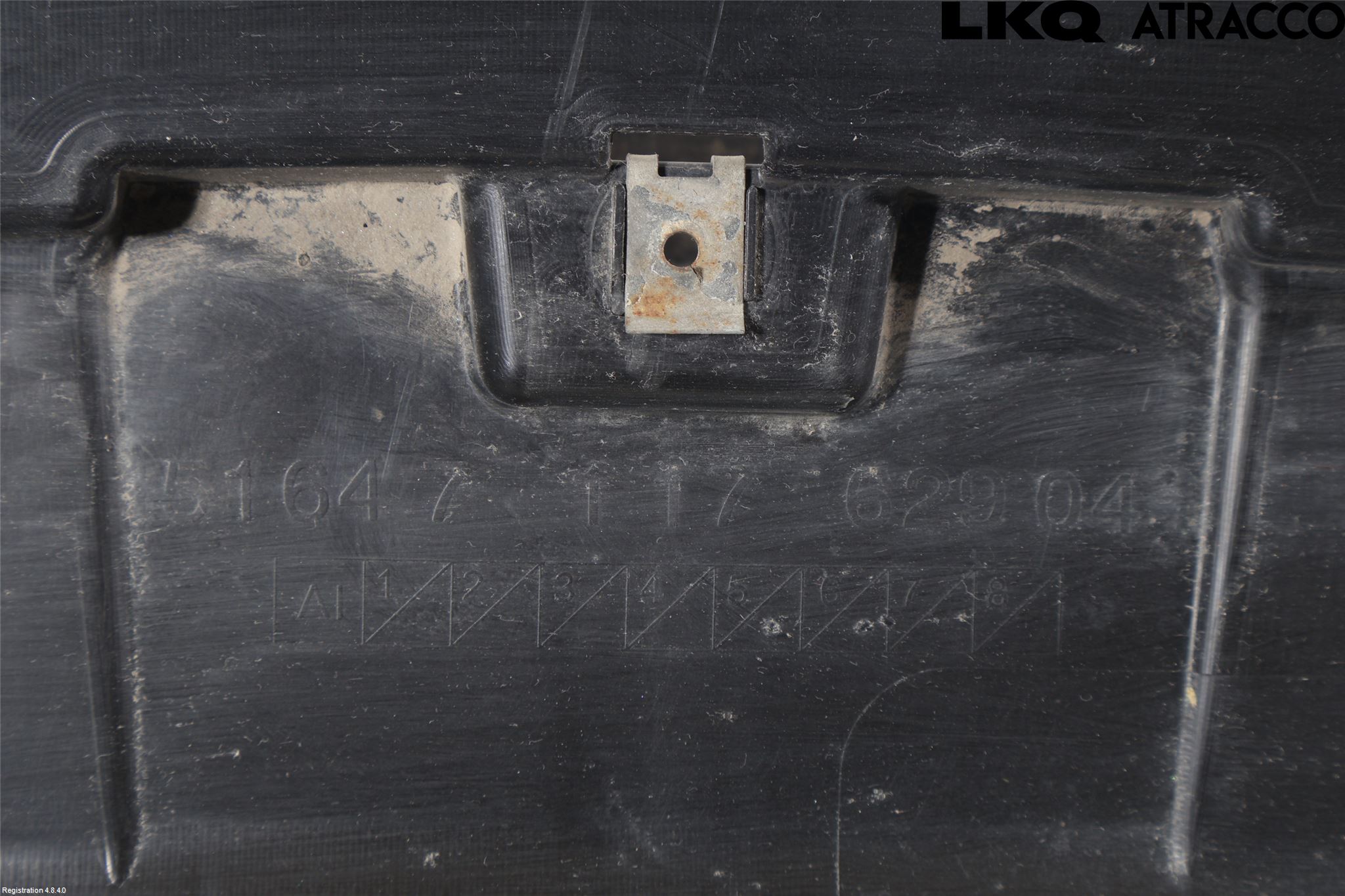 BMW 1 E87/81 5D/3D 03-11 Deflektor Plåt-Plast Kylning