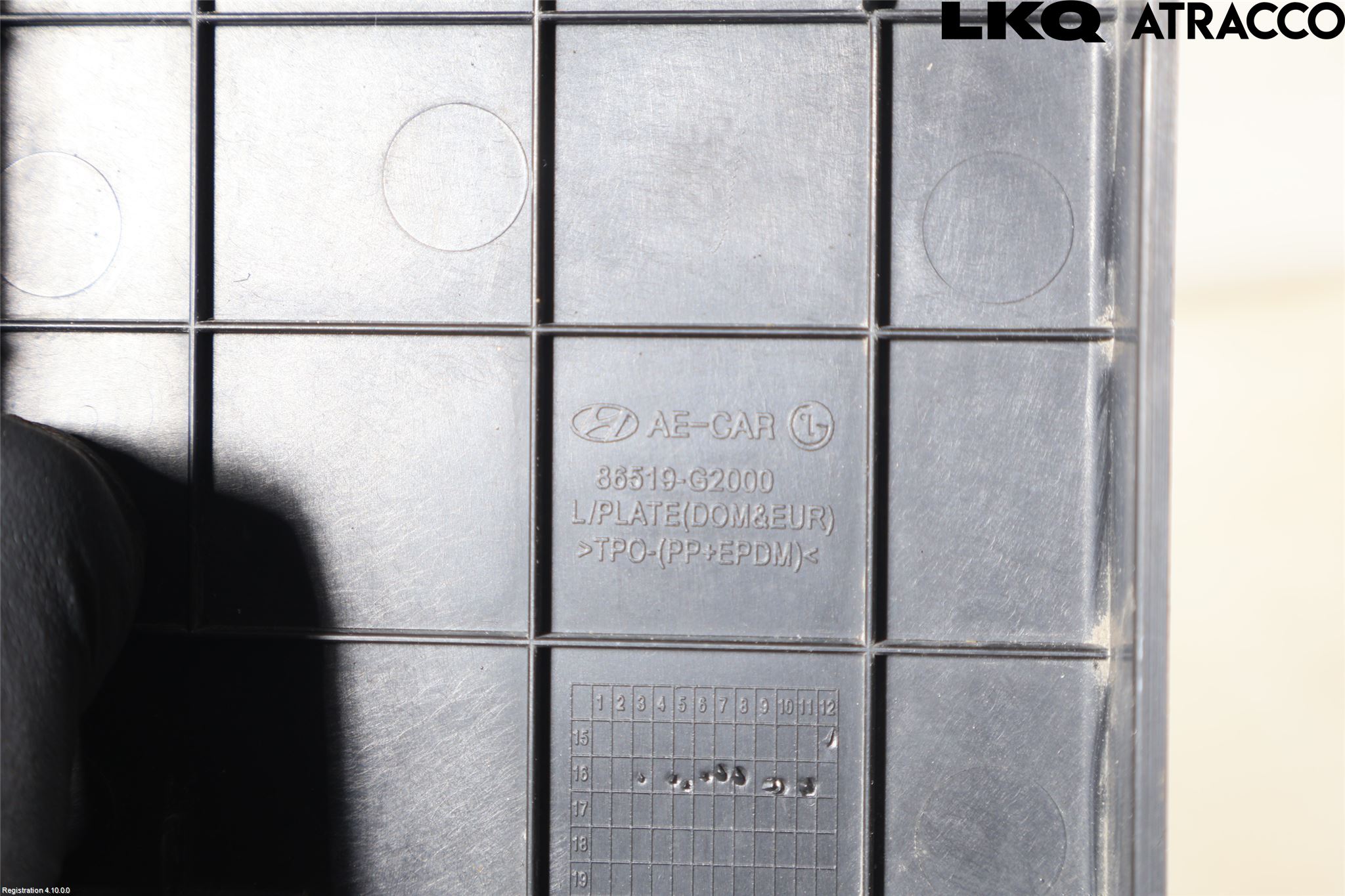 Hyundai IONIQ AE 17-22 Stötfångardel Fram Mitt