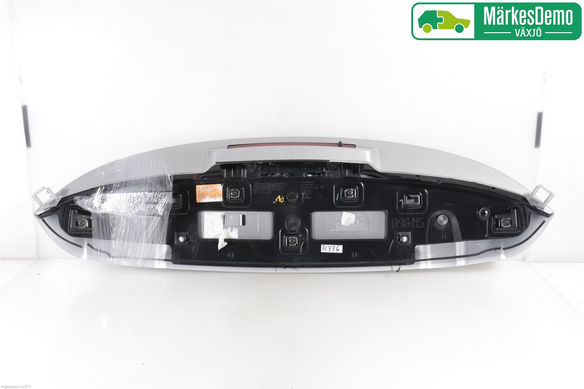 Renault CLIO IV 12-16 Spoiler Baklucka