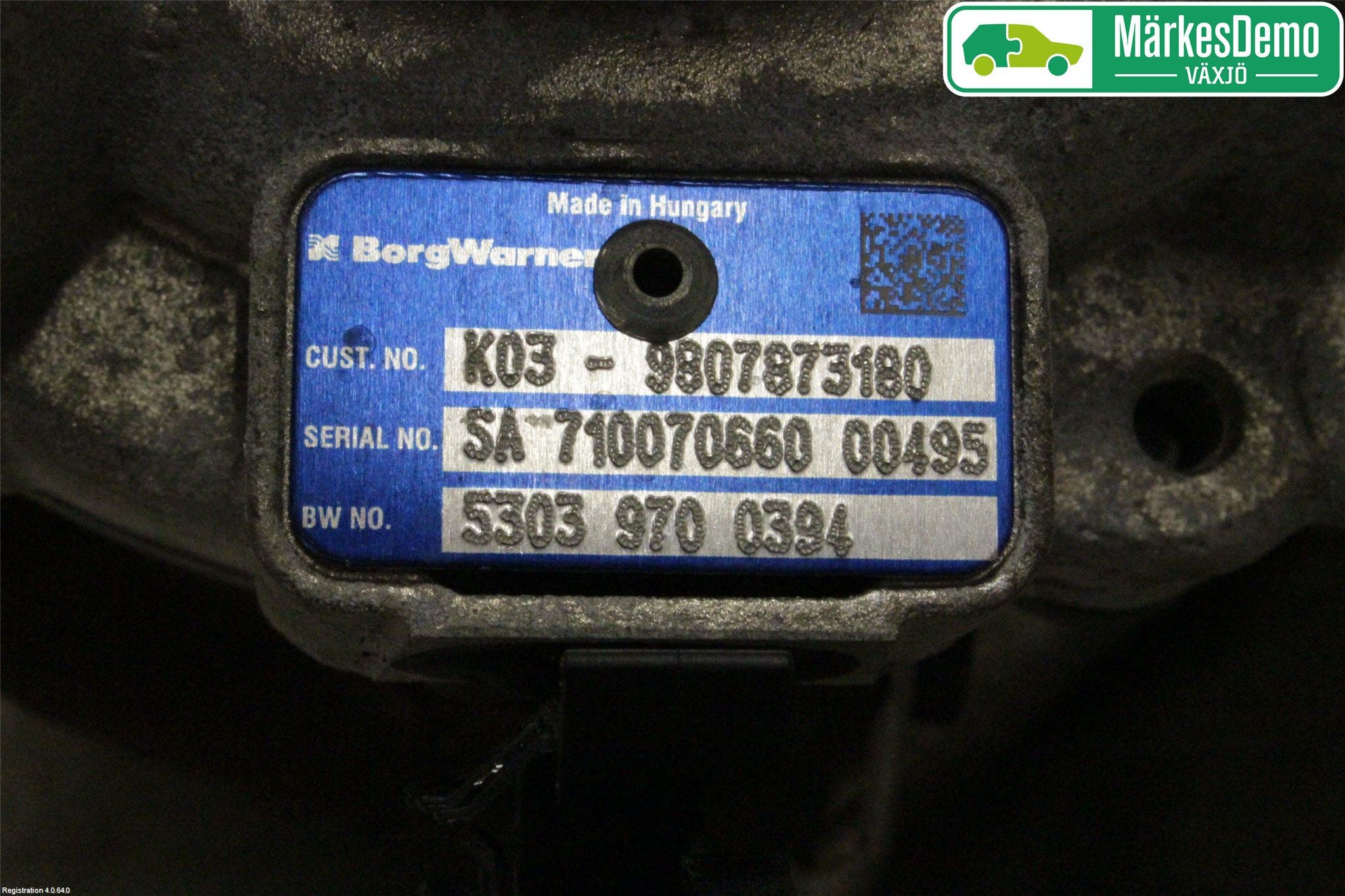 Ford MONDEO 15-22 Turboaggregat