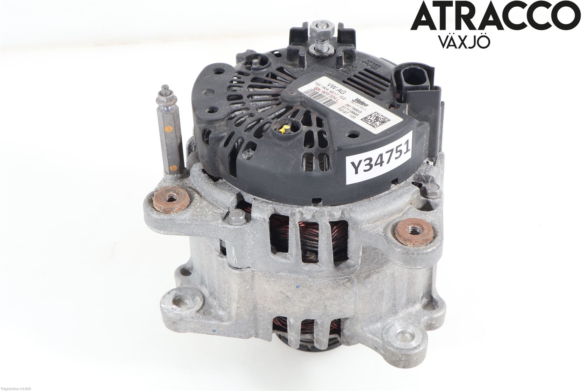 Volkswagen VW TIGUAN 16-24 Generator