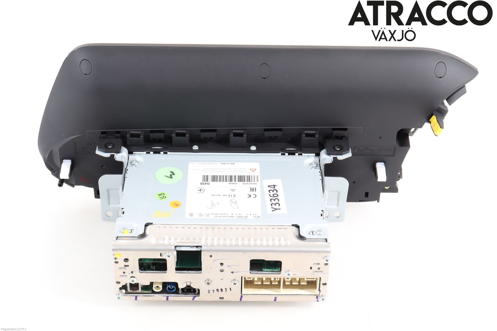 Hyundai i20 BC 21- Cd Radio - Multimediapanel