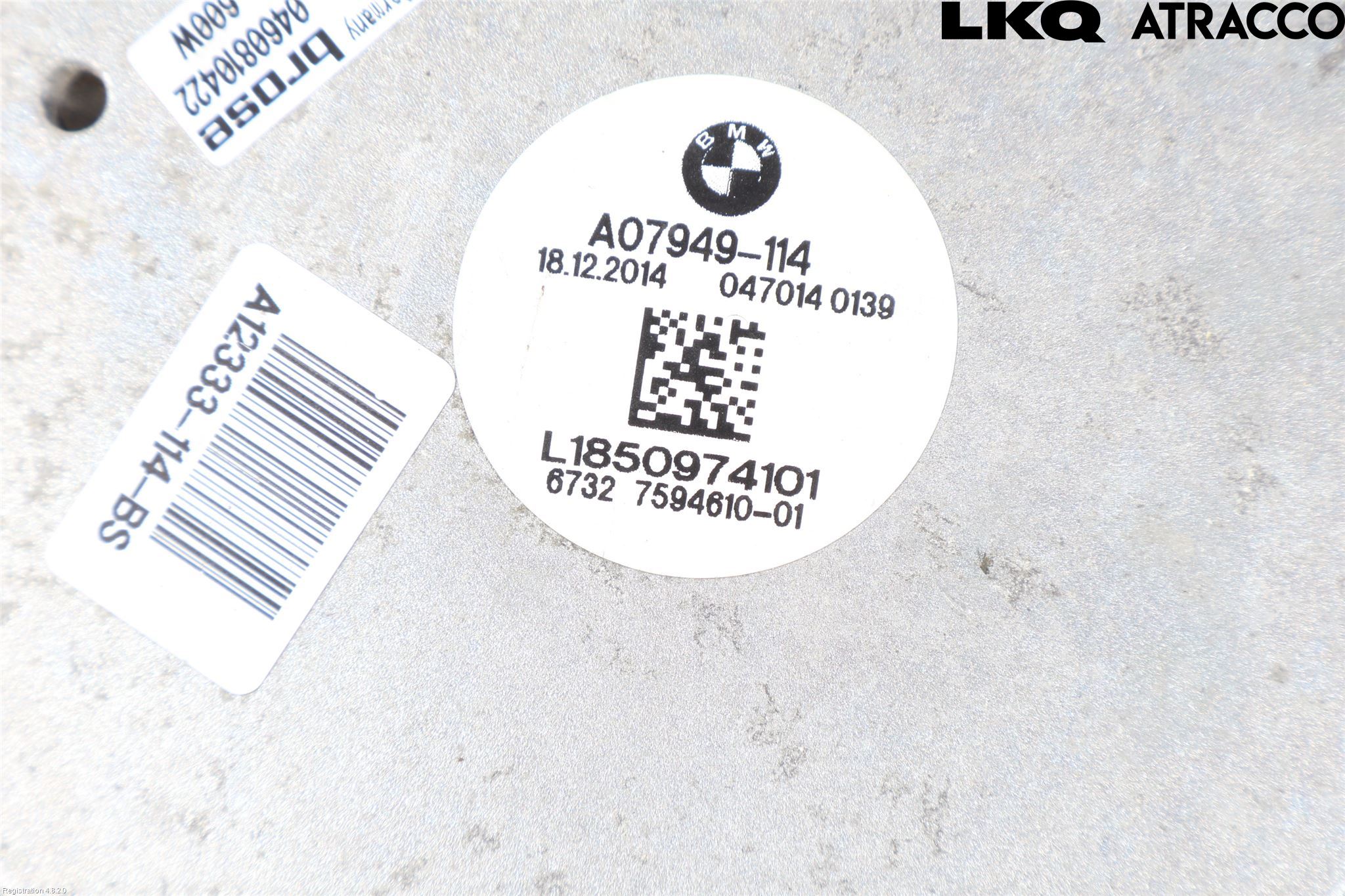 BMW 5 F10/F11/F18 09-17 Kylfläktkåpa