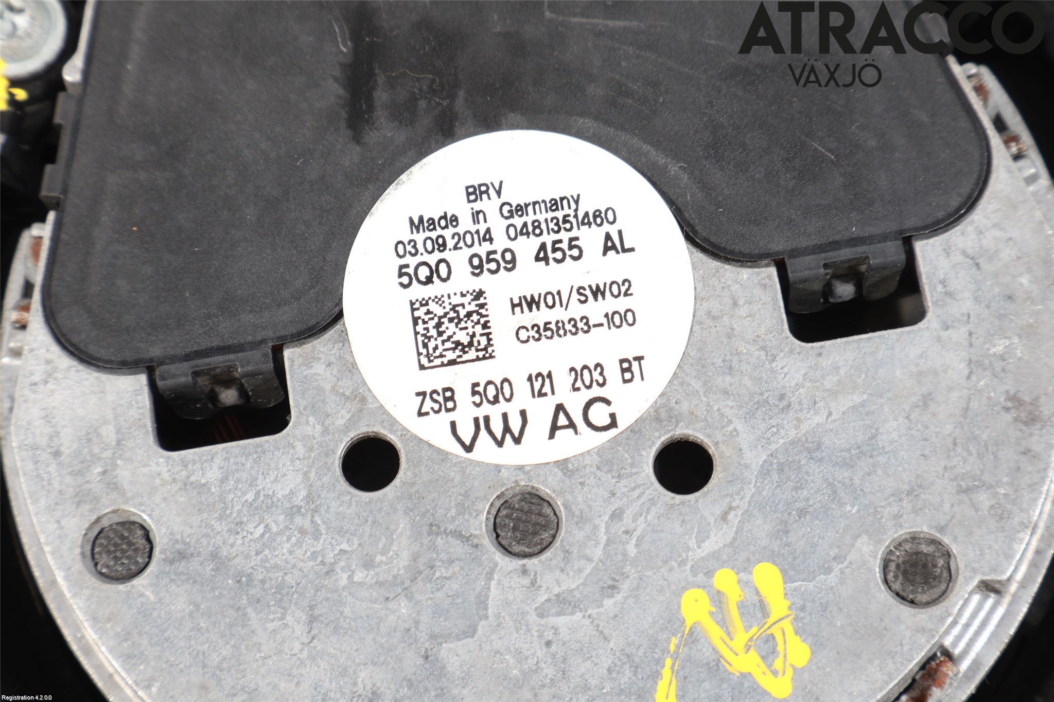 Volkswagen VW GOLF / E-GOLF VII 13-20 Kylfläktkåpa