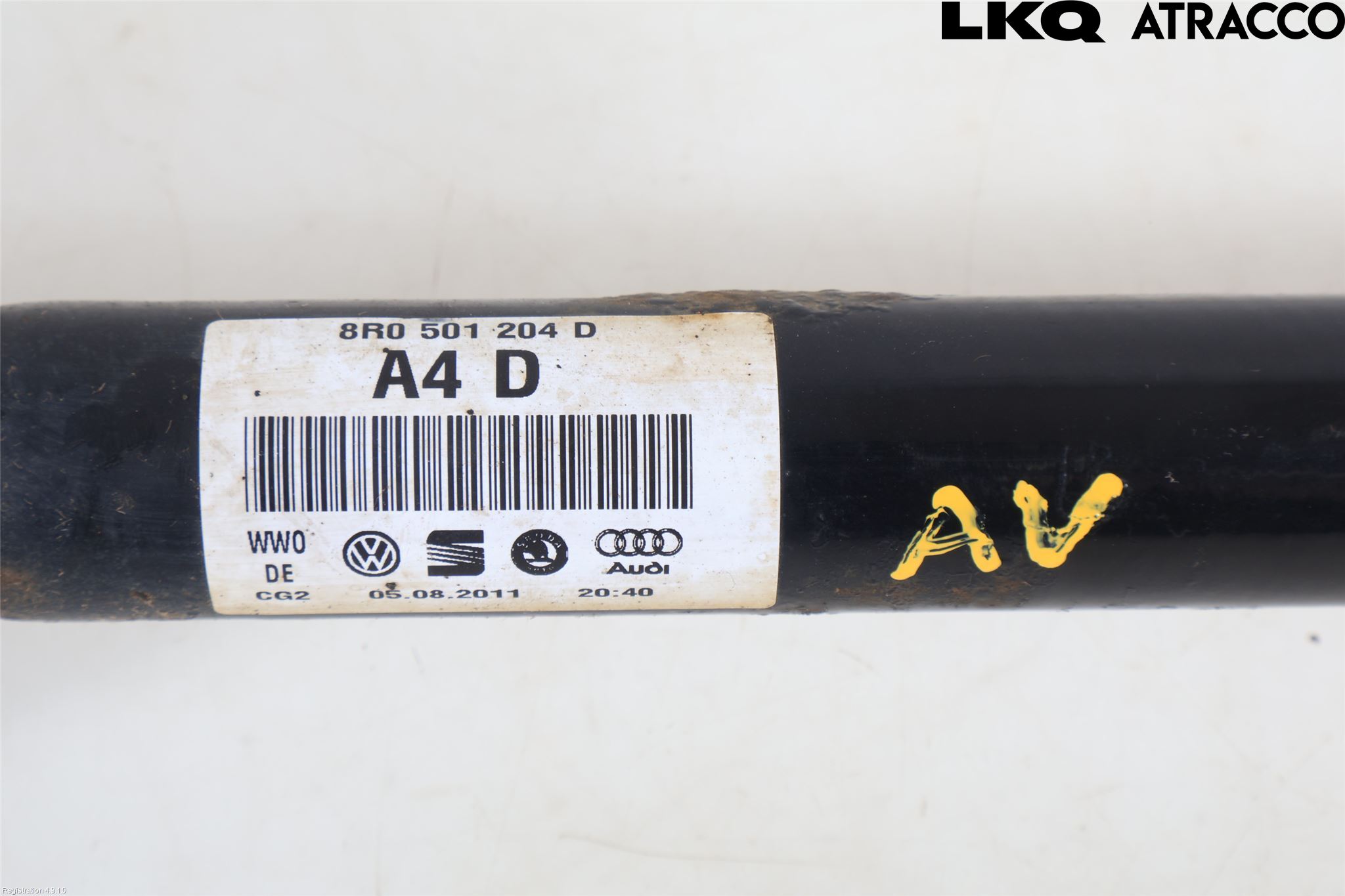 Audi A6/S6 4G 11-18 Drivaxel Bak Höger
