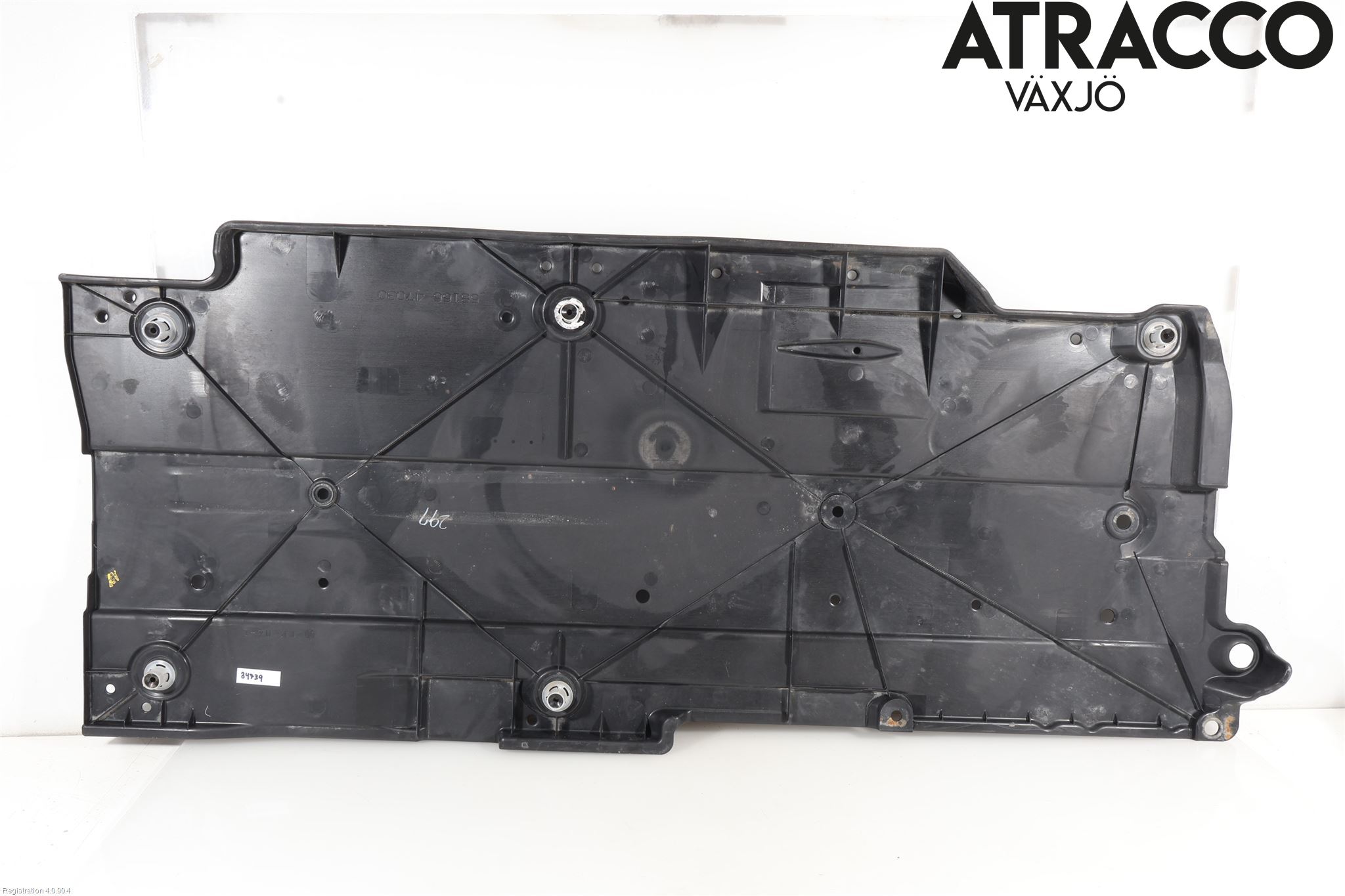 Toyota PRIUS (ZVW50) 16-21 Hasplåt Plåt-Plast