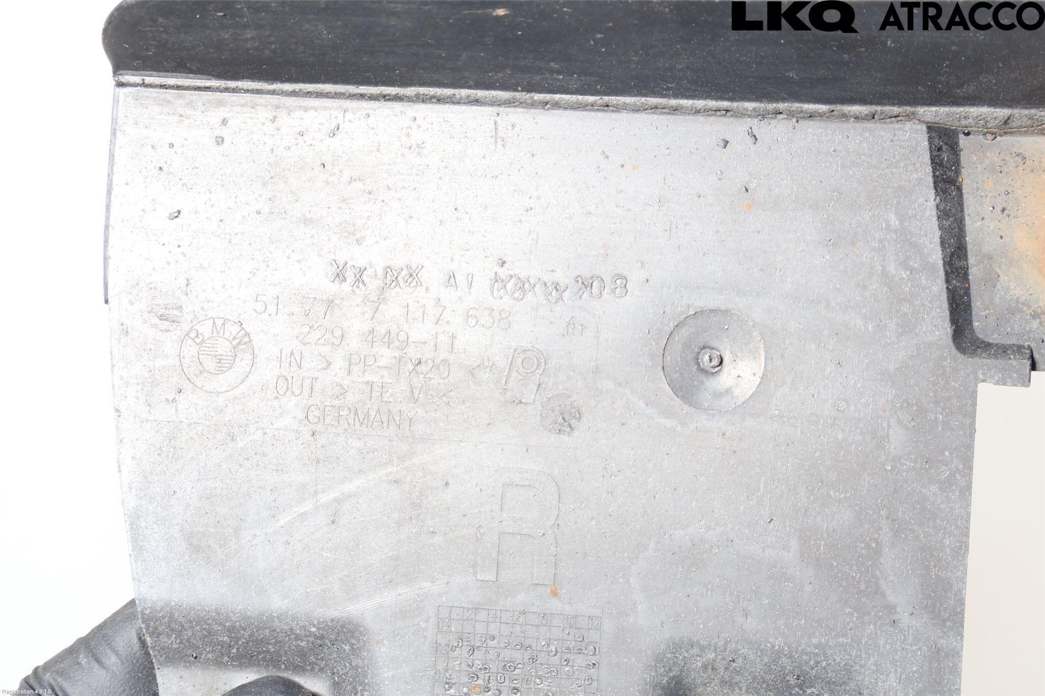 BMW 1 E87/81 5D/3D 03-11 Stänkskydd