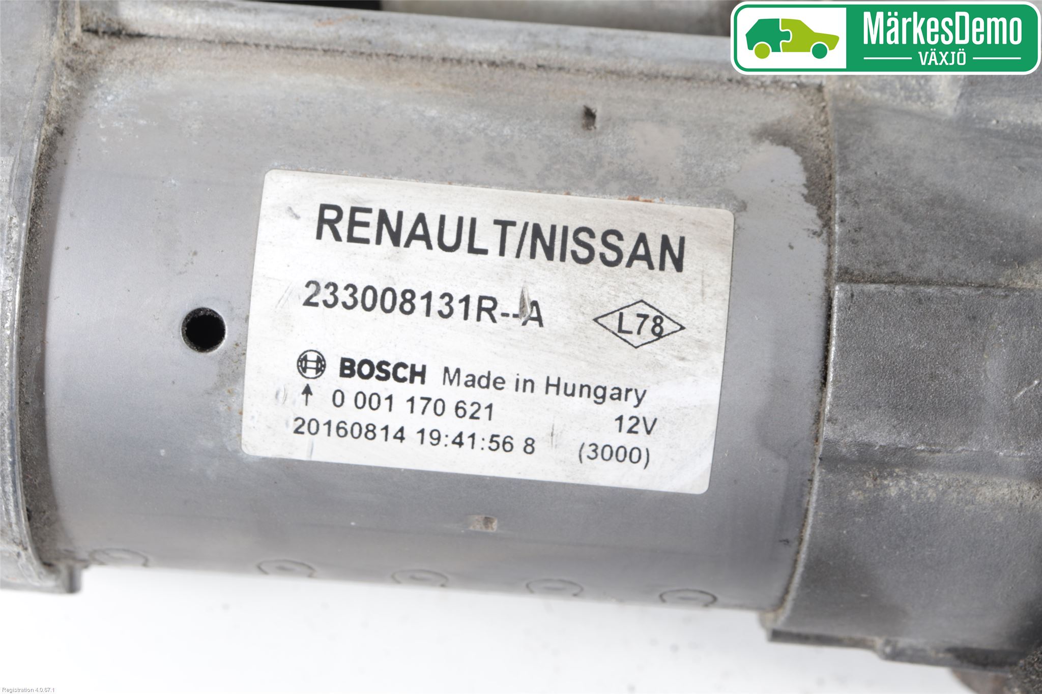 Nissan X-TRAIL 14-21 Startmotor Diesel