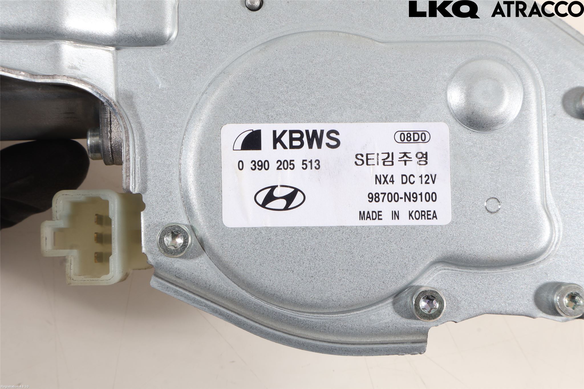 Hyundai TUCSON 05- Torkarmotor Baklucka