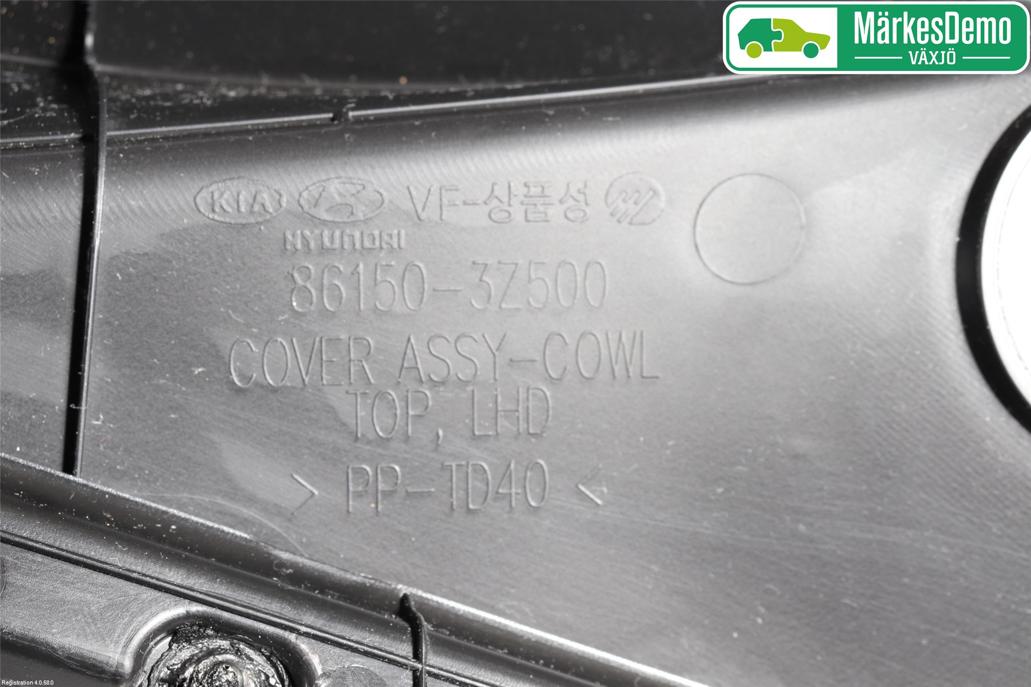 Hyundai i40 16-18 Torpedplåt-Torpedplast