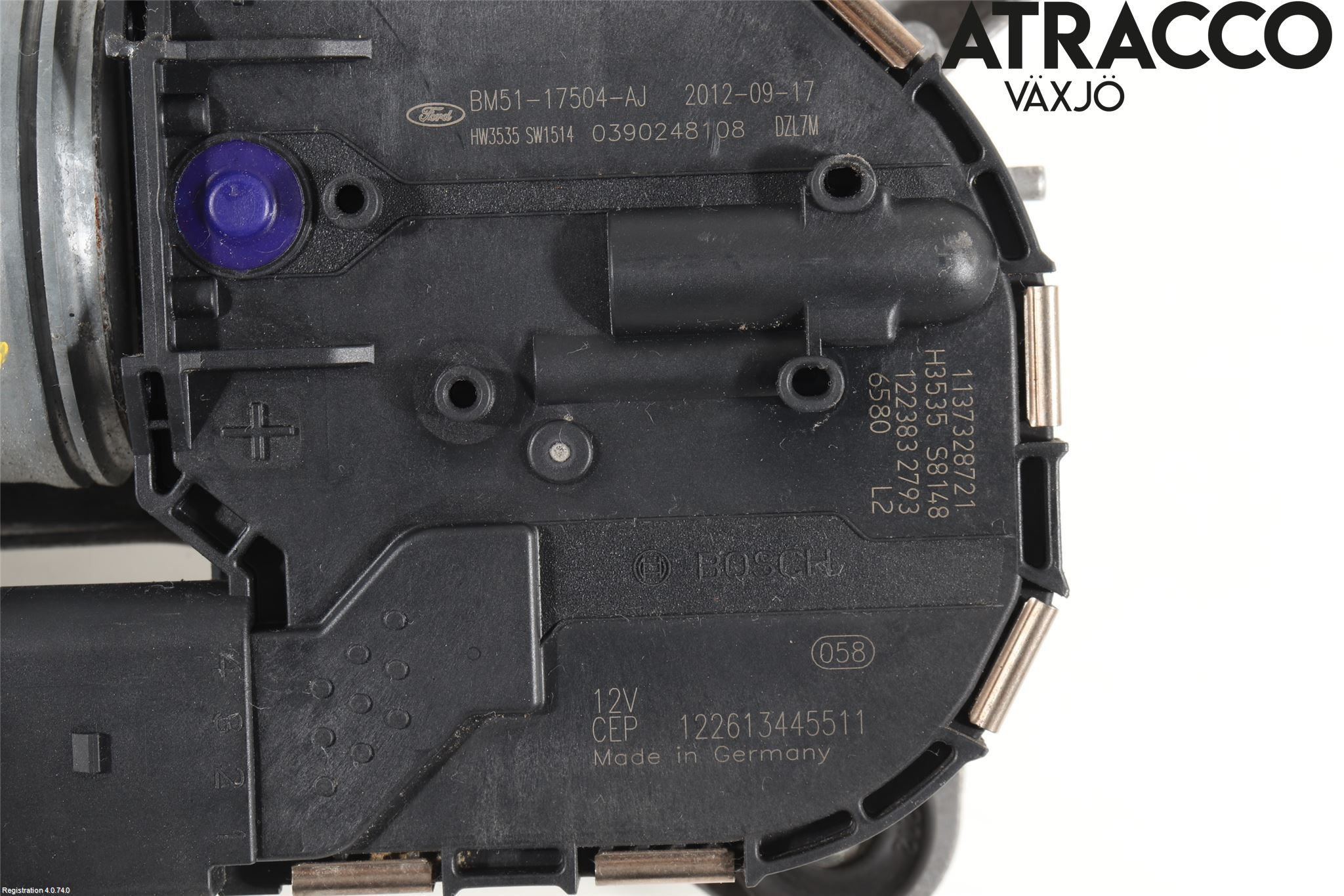 Ford FOCUS 11-14 Torkarmotor Vindruta