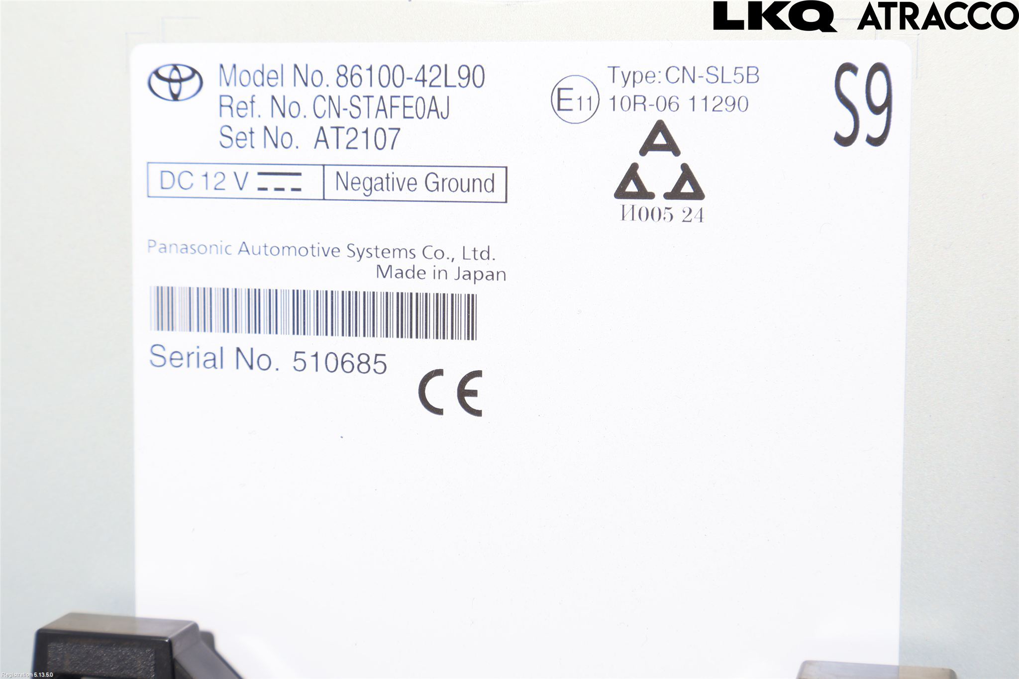 Toyota bZ4X EA10 22- Cd Radio - Multimediapanel