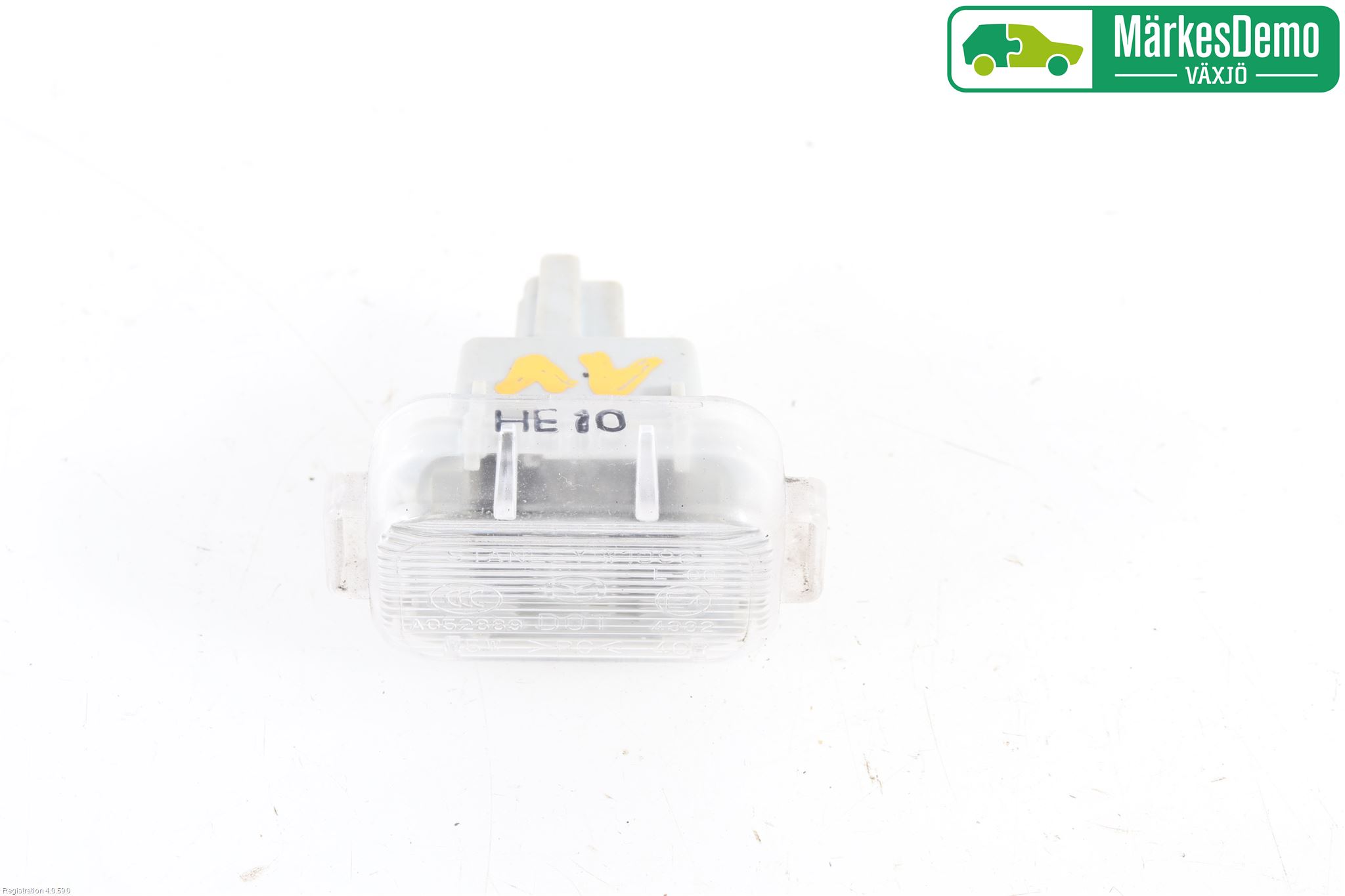 Mazda 3 III 14-19 Skylt Belysning