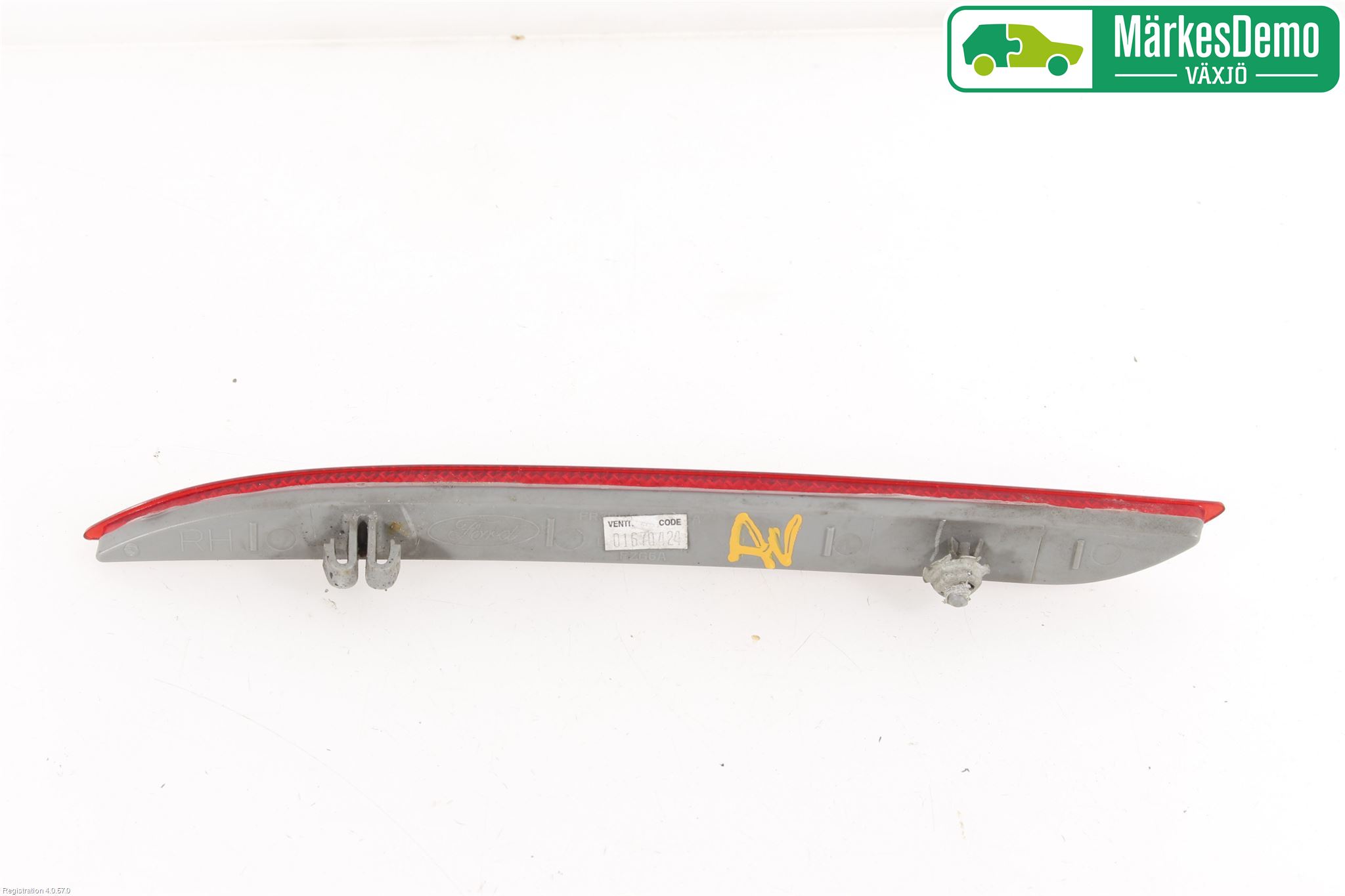 Ford MUSTANG VI 15-22 Dimljus/Reflex Bak