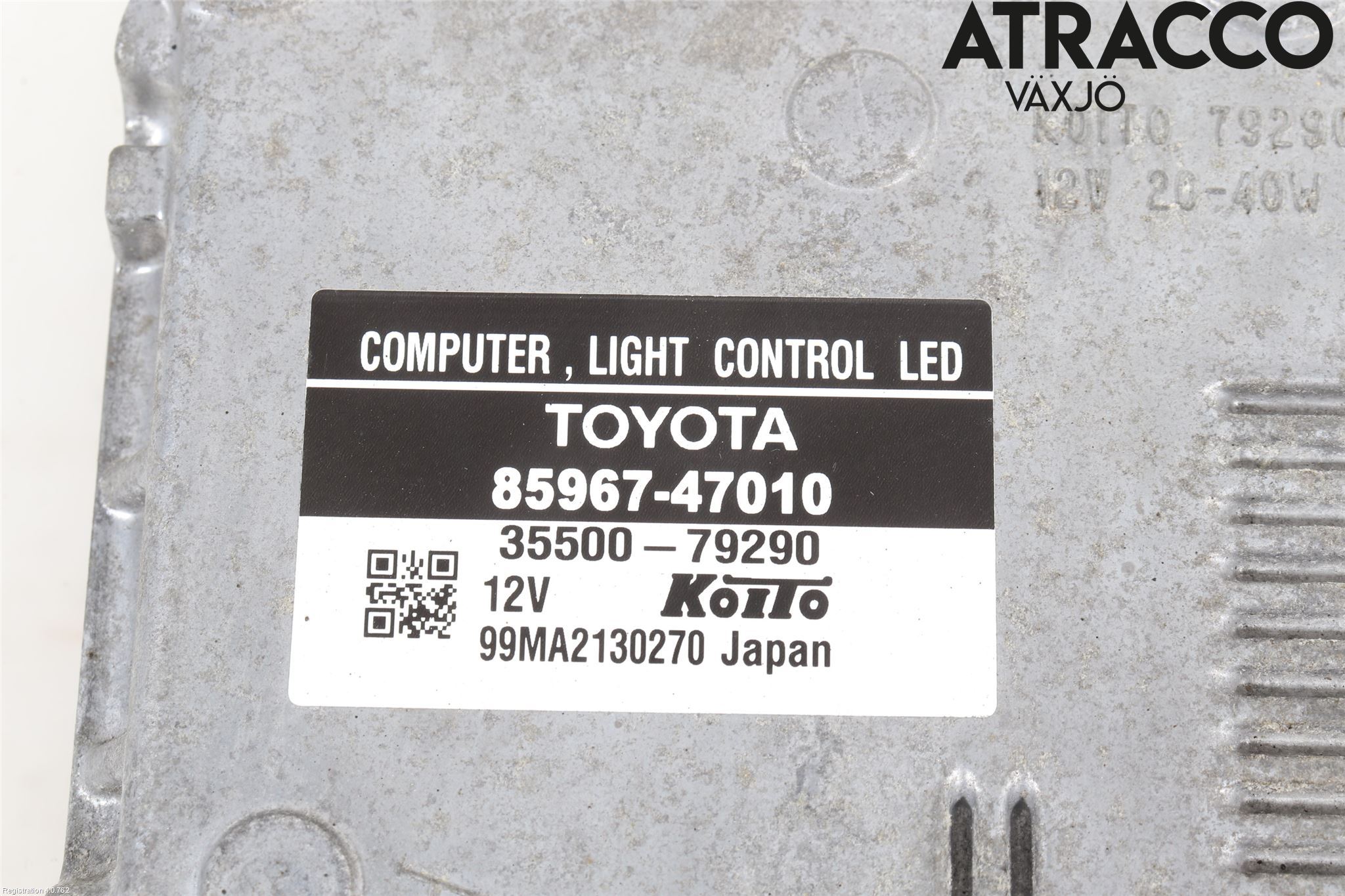 Toyota PRIUS ZVW30 09-20 Styrenhet Strålkastare