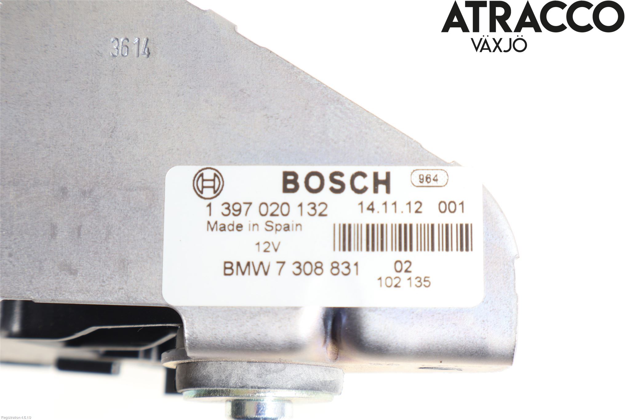 BMW 5 F10/F11/F18 09-17 Torkarmotor Baklucka