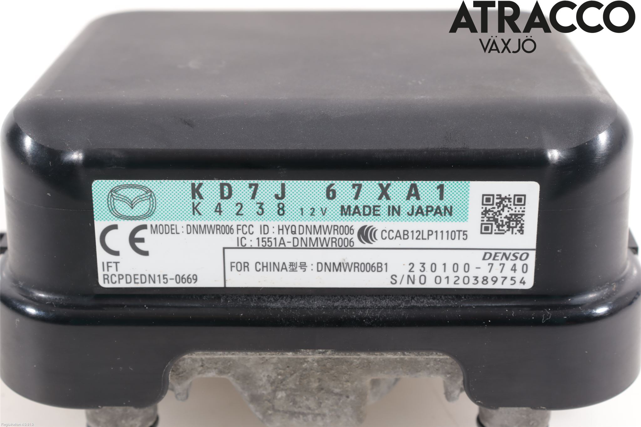 Mazda CX-5 17- Sensor Aktivt Kollisionsskydd