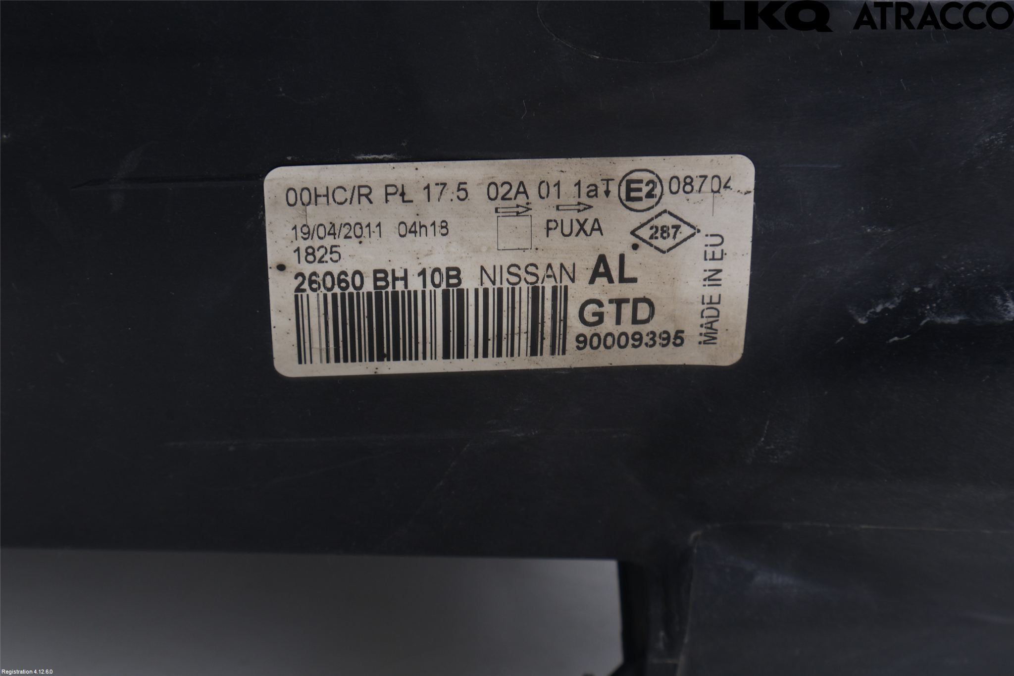 Nissan NOTE E11 06-14 Strålkastare Vänster