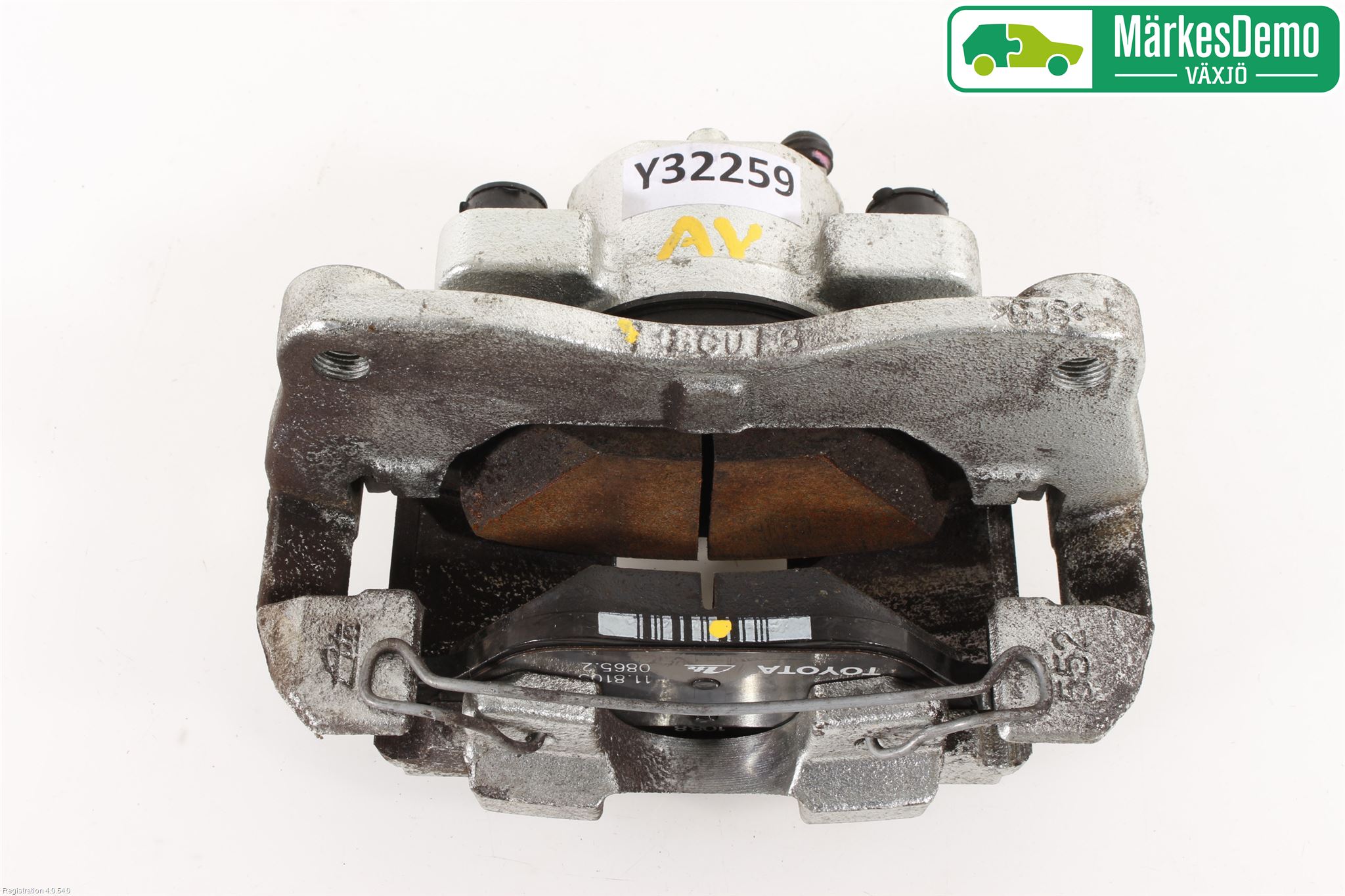 Toyota YARIS XP130 15-20 Bromsok Fram Höger