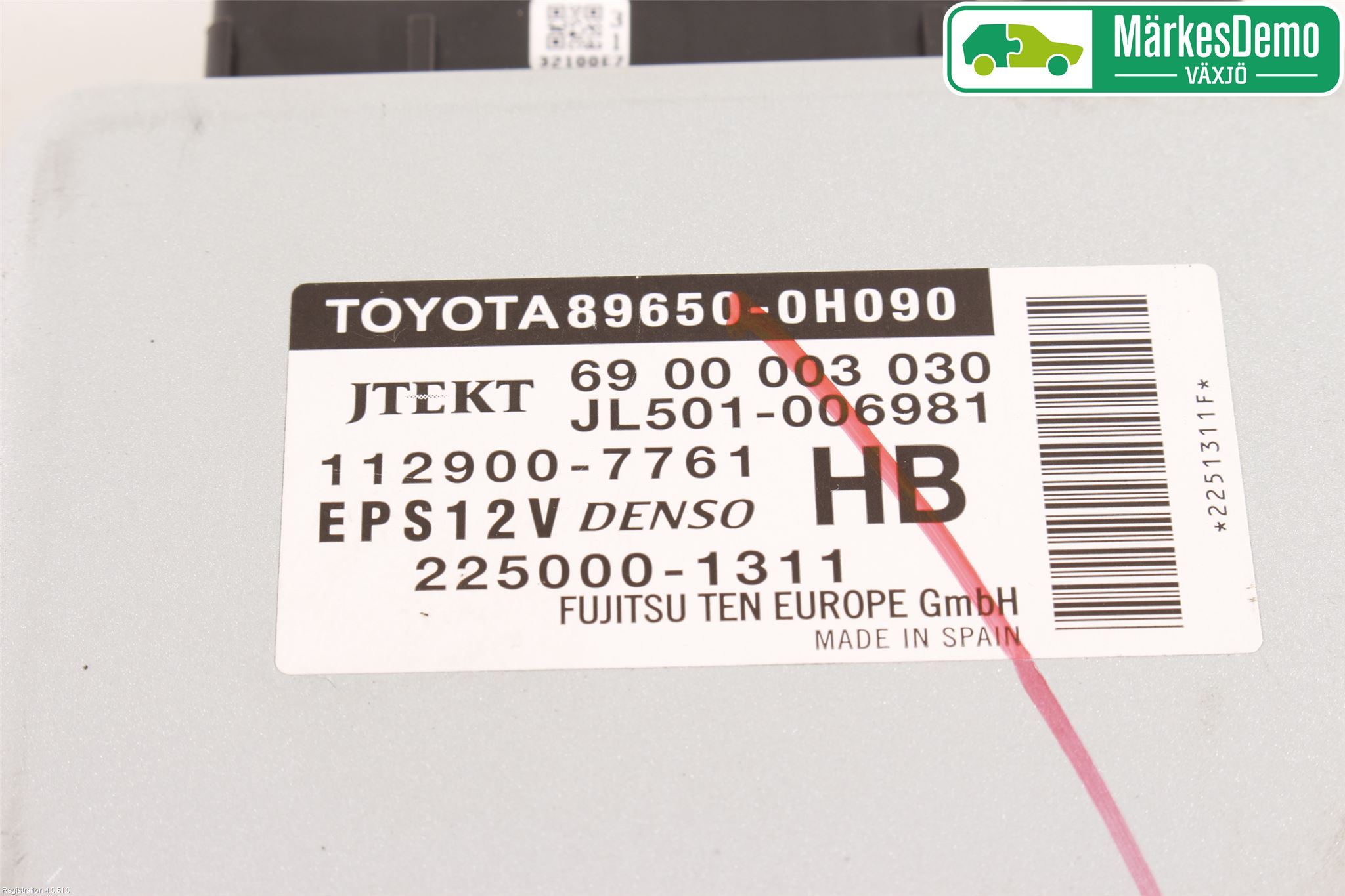 Toyota AYGO 15-21 Styrenhet Styrservo