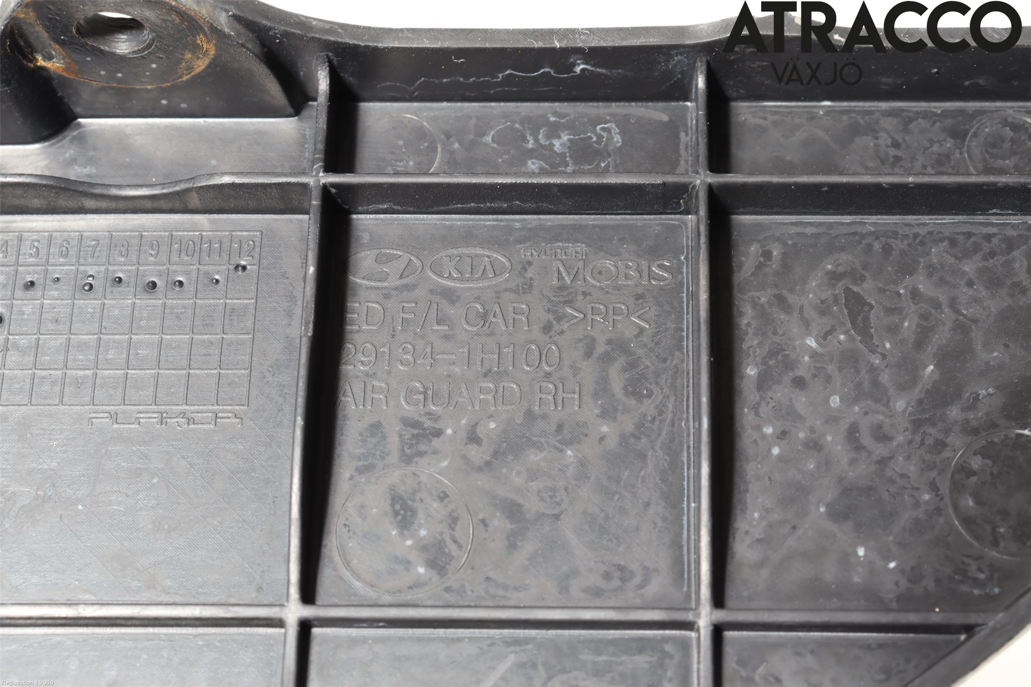 Kia CEED 06-12 Deflektor Plåt-Plast Kylning