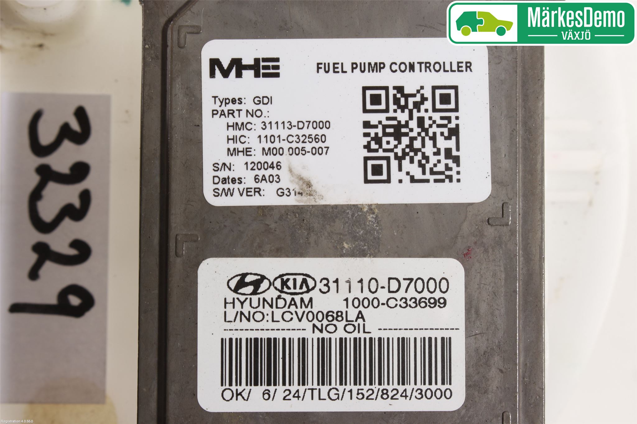 Hyundai TUCSON 05- Bränslepump El