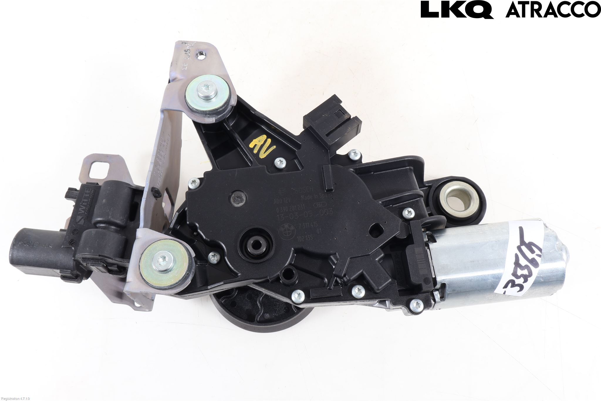 BMW 3 F30/F31/F80 12-19 Torkarmotor Baklucka