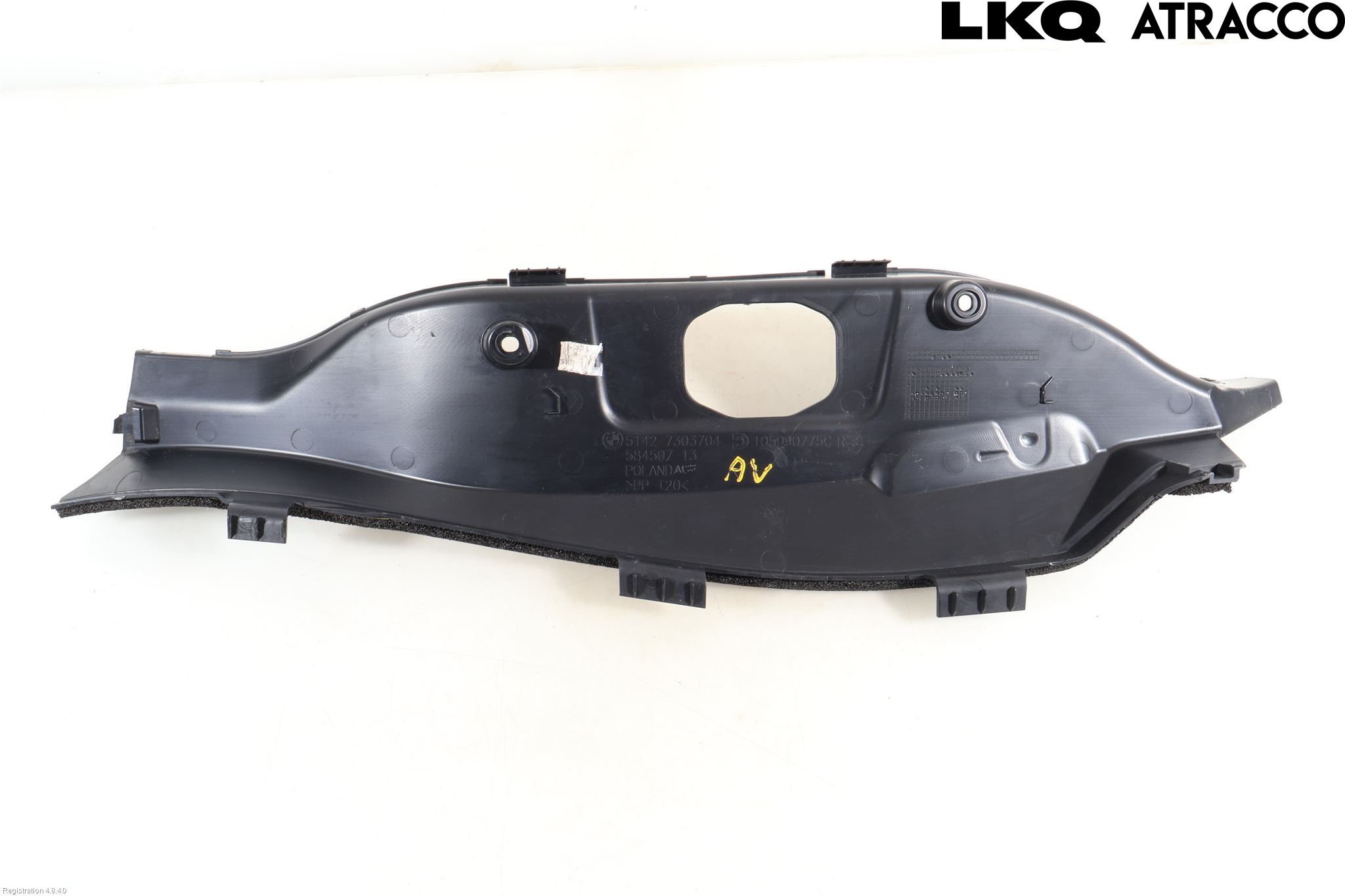 BMW i3 I01 13-22 Dörr Dekorlist Bak Hö