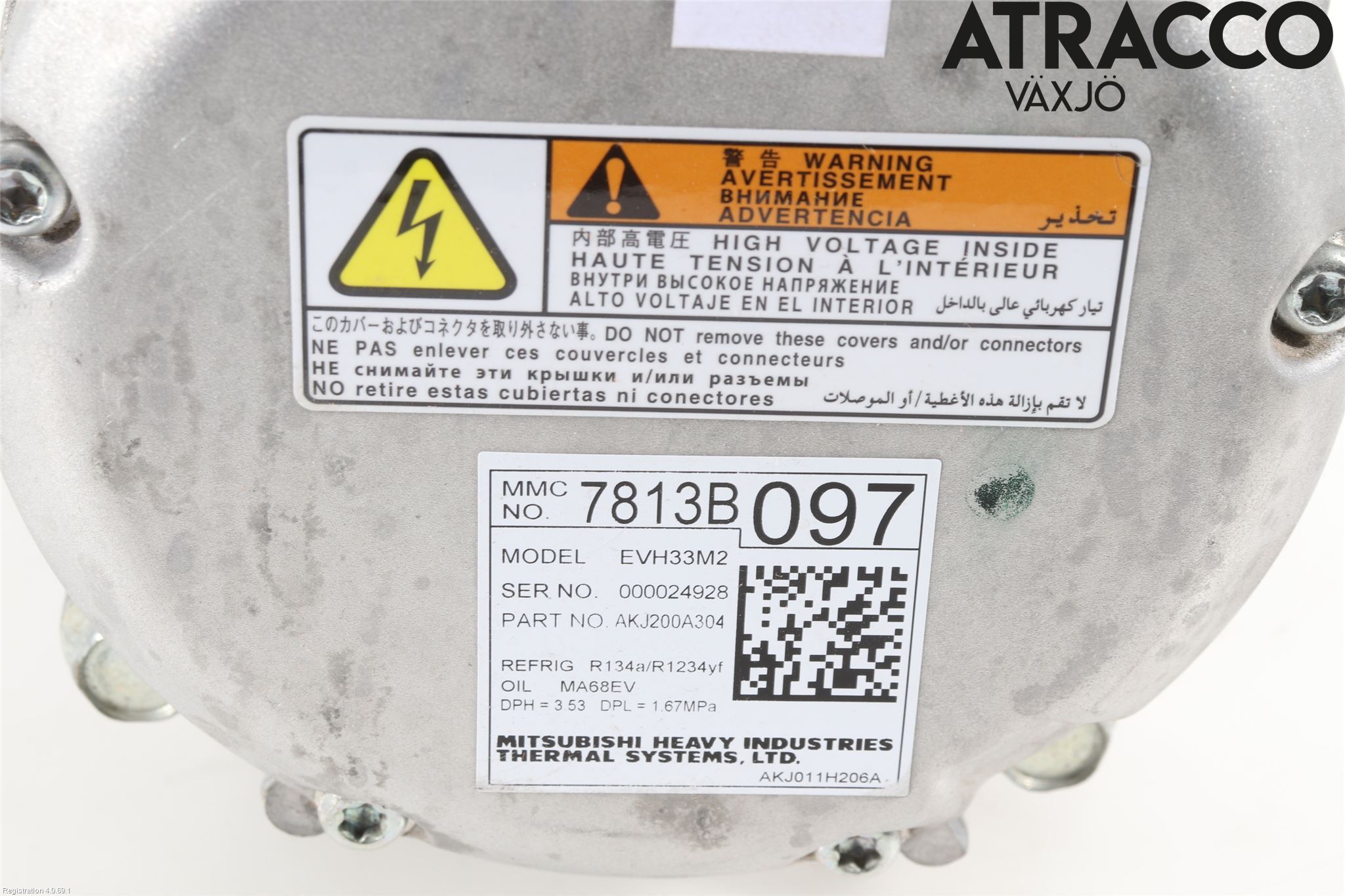 Mitsubishi OUTLANDER 13-21 Ac Kompressor