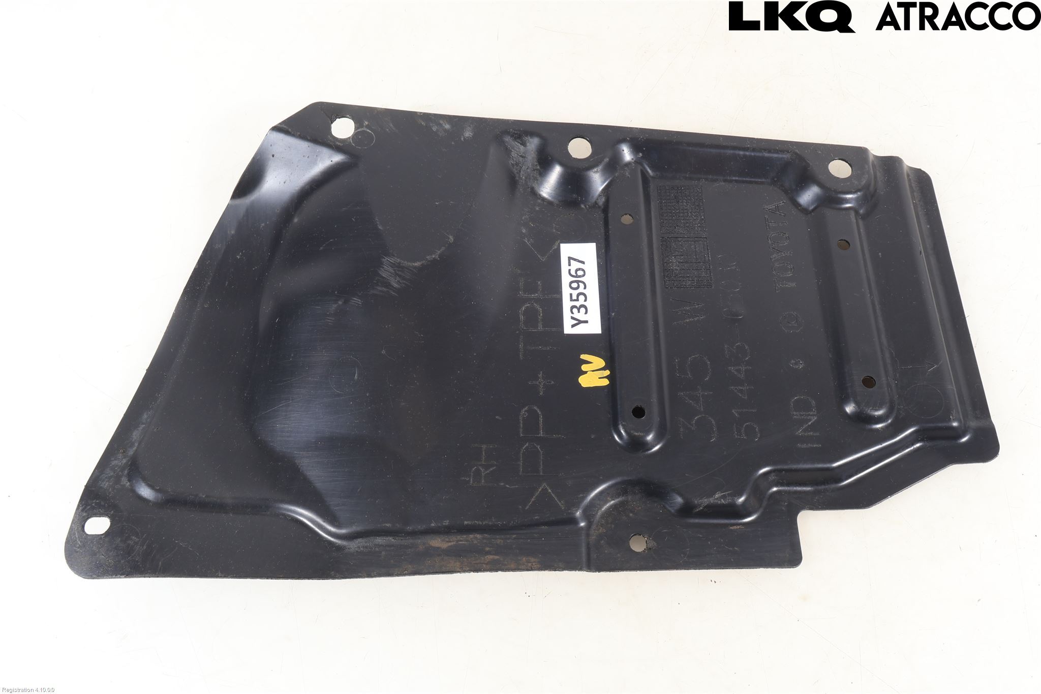 Toyota AURIS 13-19 Hasplåt Plåt-Plast