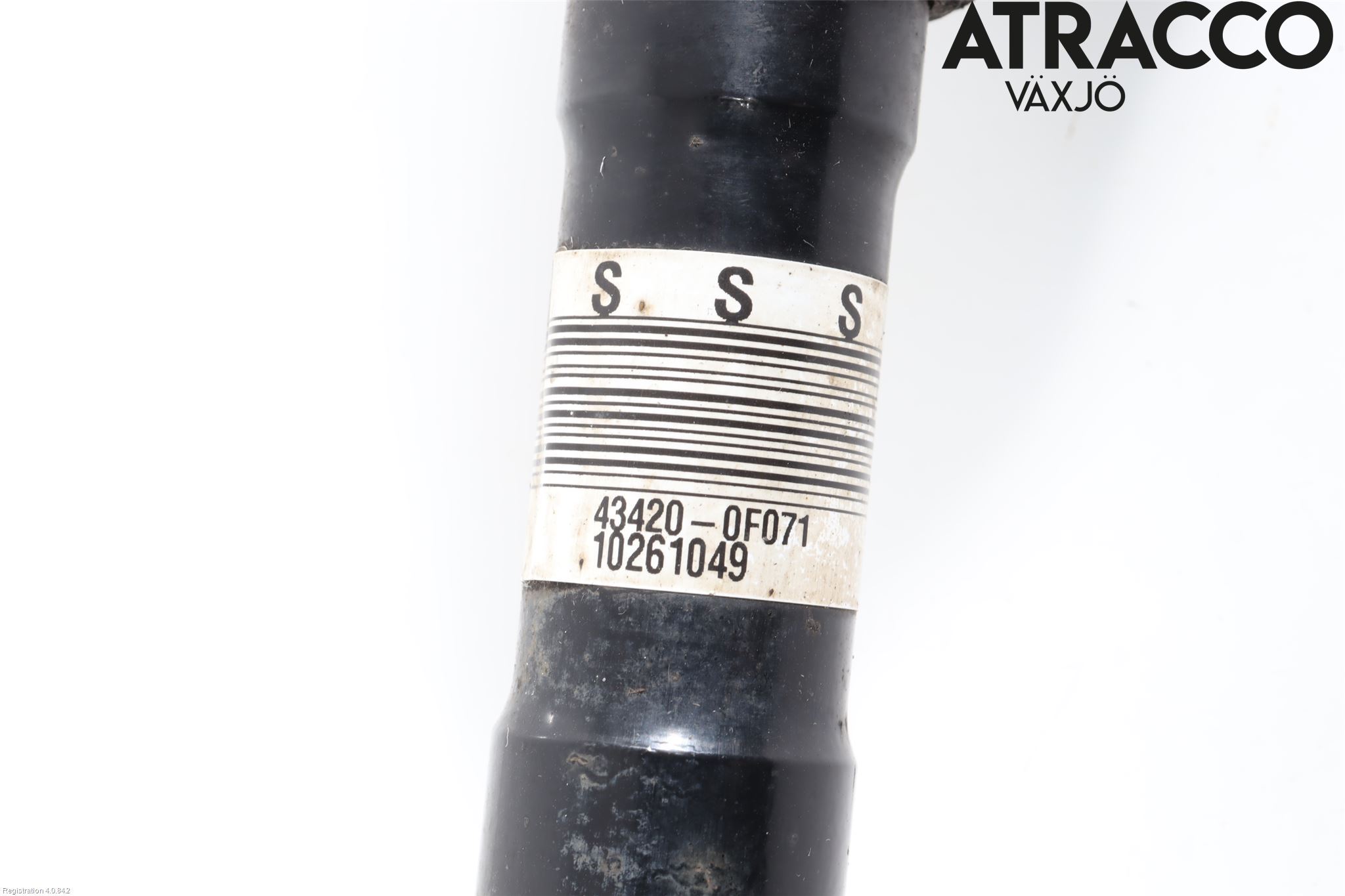 Toyota VERSO 09-18 Drivaxel Fram Vänster