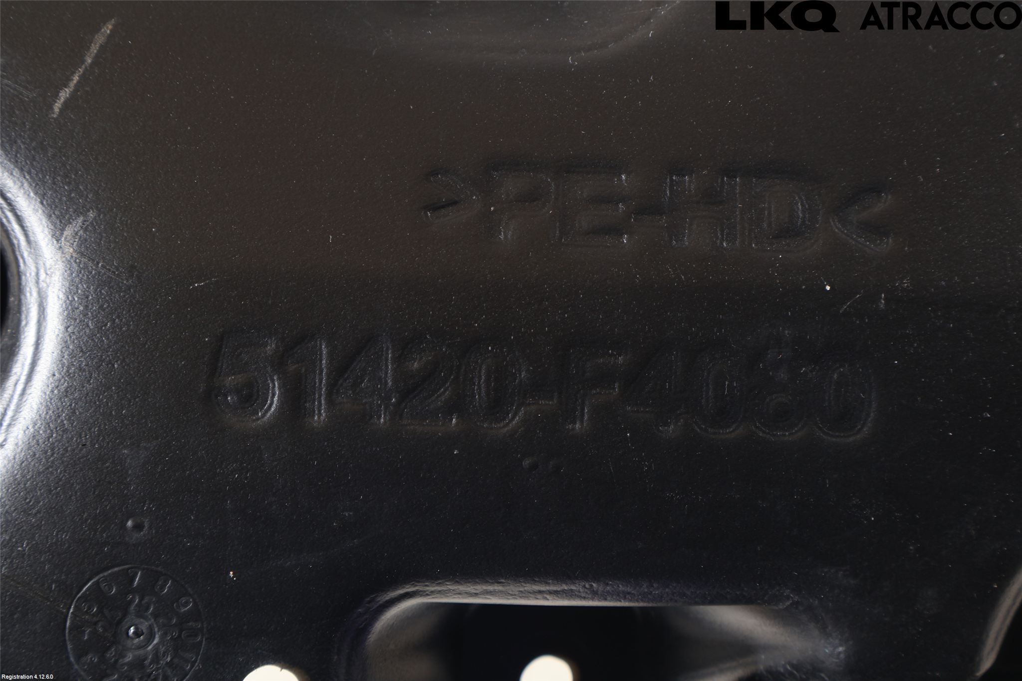 Toyota C-HR 24- Hasplåt Plåt-Plast